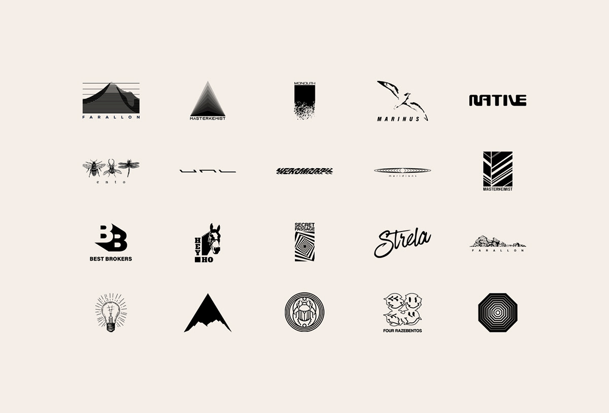 КОЛЛЕКЦИЯ ЛОГОТИПОВ — Изображение №1 — Брендинг, Графика на Dprofile