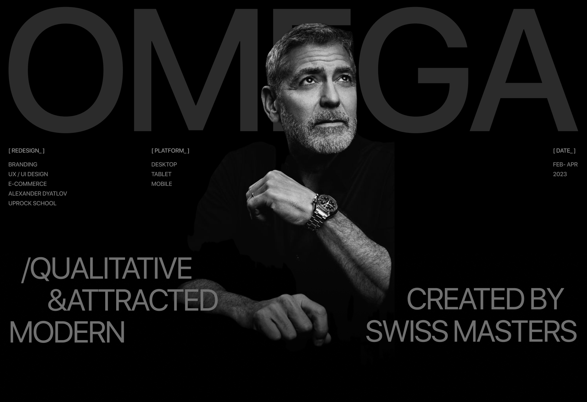 Omega Watch | E-commerce — Изображение №1 — Интерфейсы на Dprofile