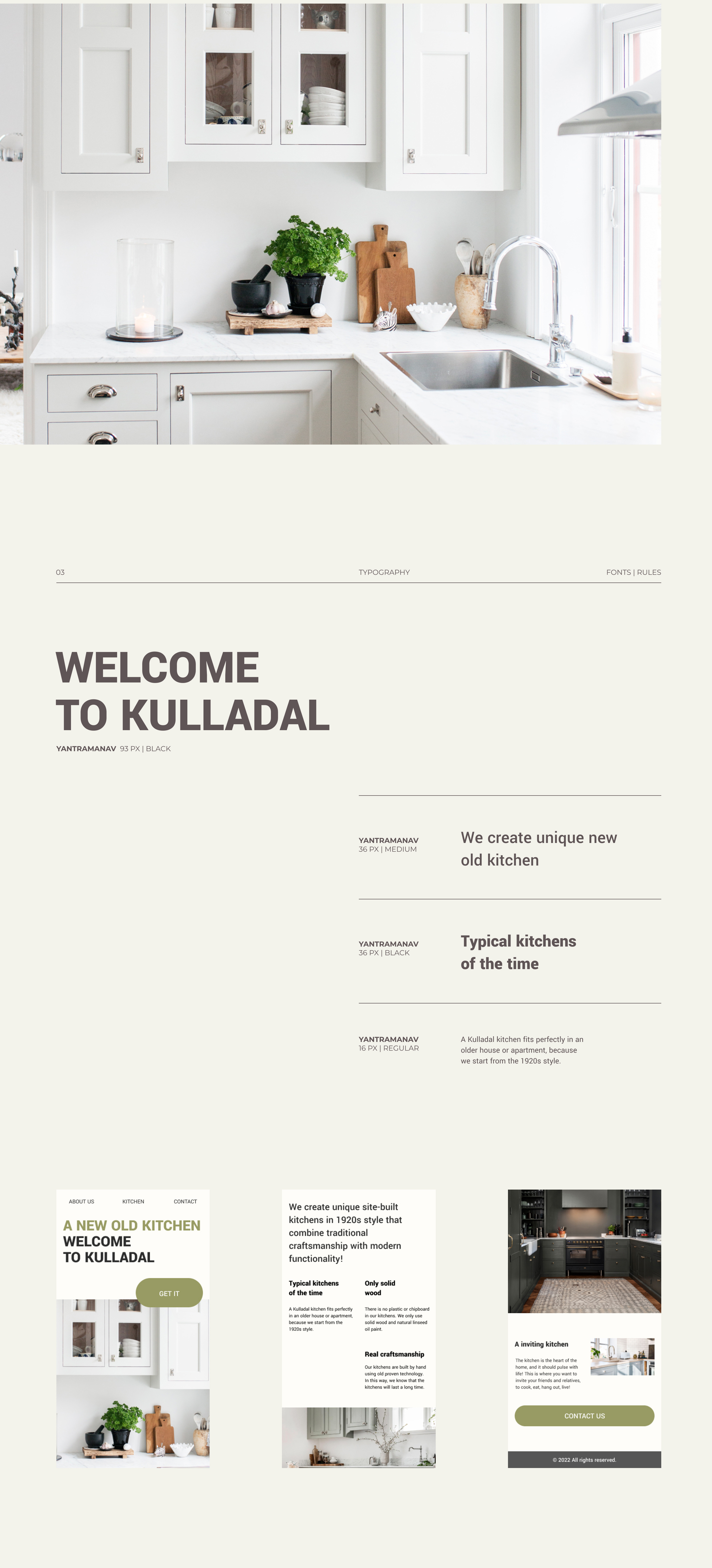 UI/UX дизайн для студии кухонь — Изображение №3 — Интерфейсы, Брендинг на Dprofile