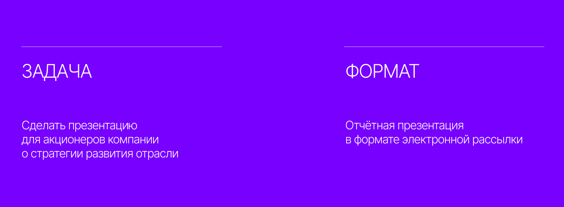 Отчётная презентация для акционеров — Изображение №2 — Маркетинг на Dprofile