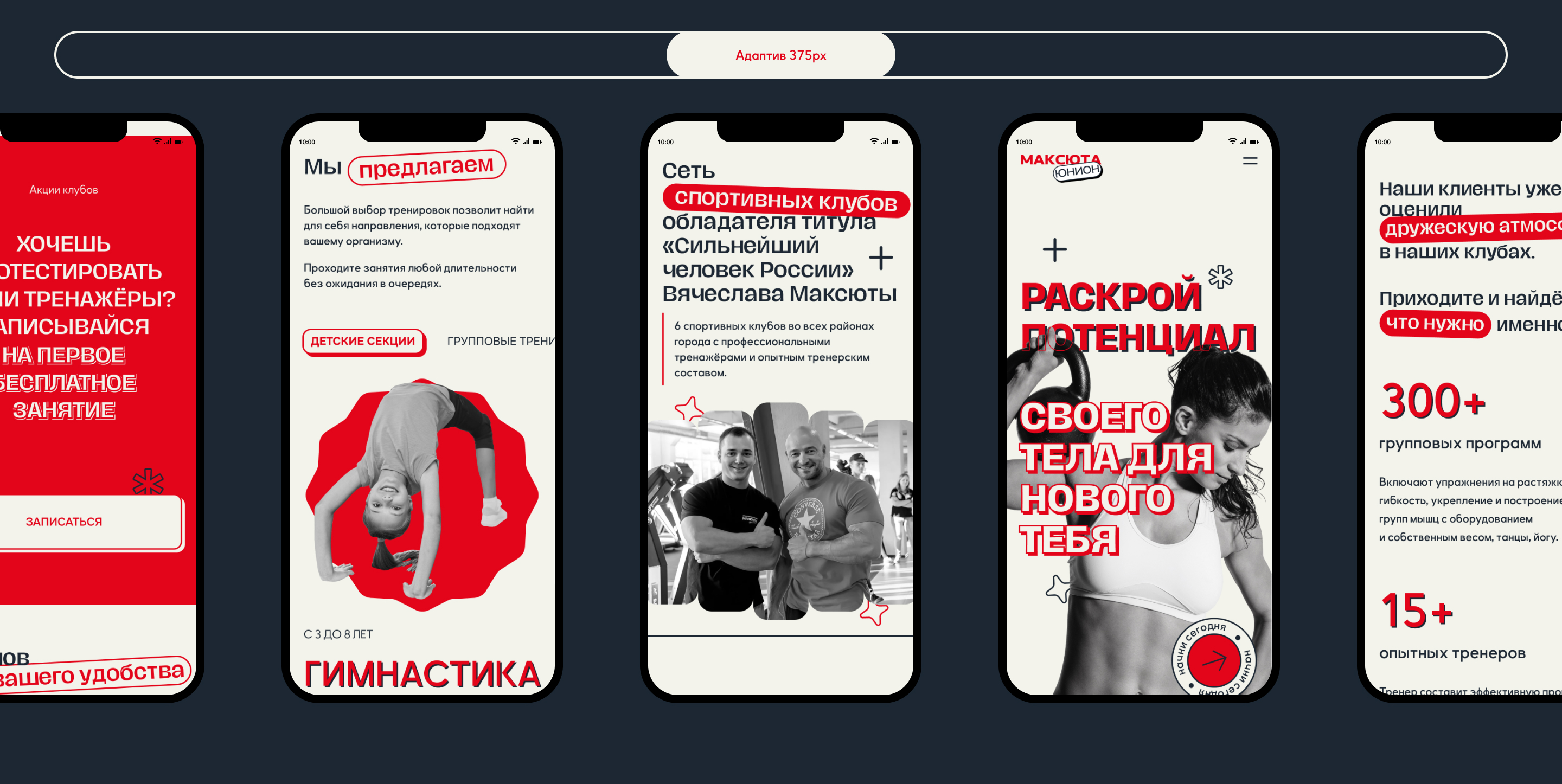 MАКСЮТА ЮНИОН / REDESIGN CONCEPT — Изображение №8 — Интерфейсы на Dprofile