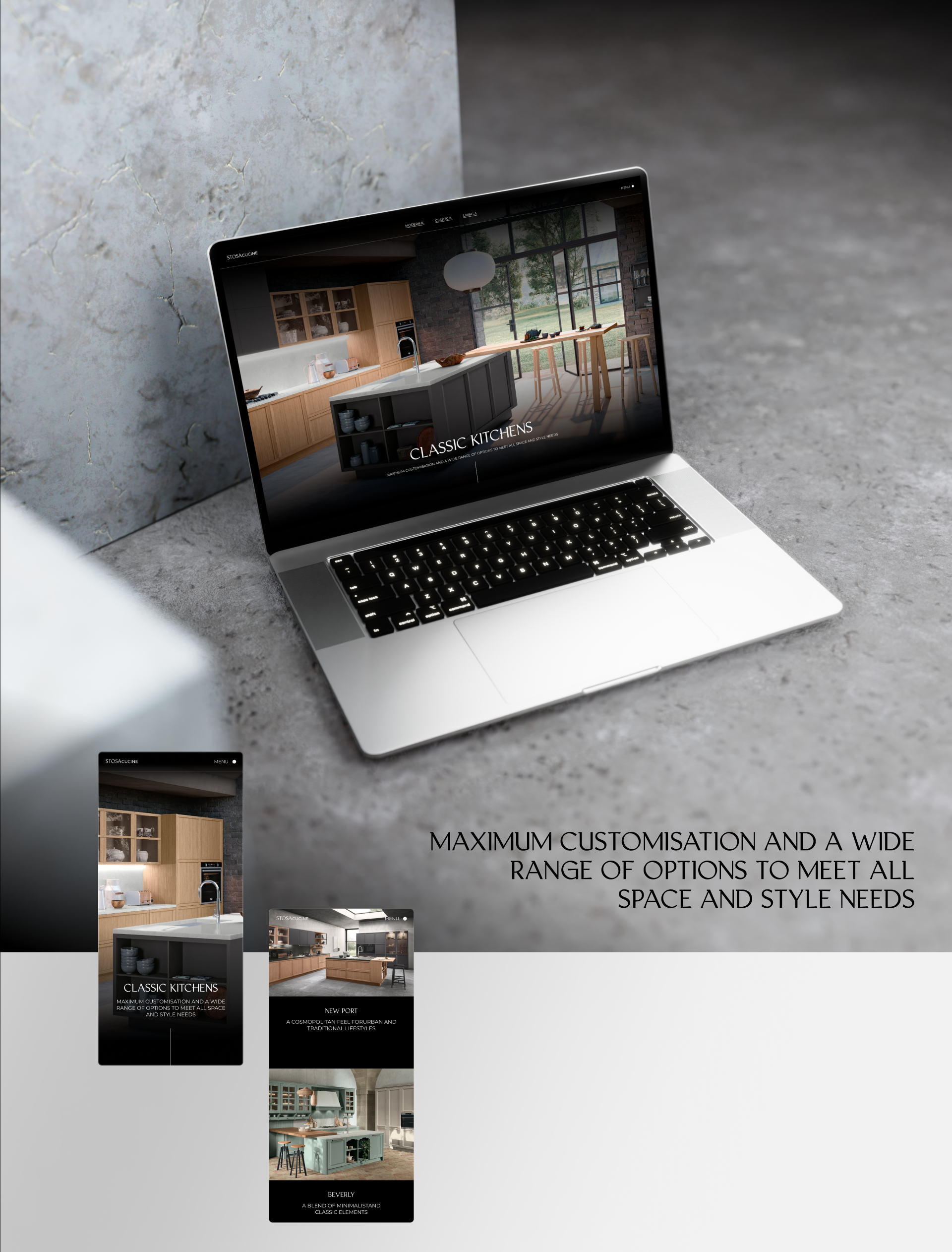 STOSAcucine | web. | concept — Изображение №9 — Интерфейсы, Анимация на Dprofile