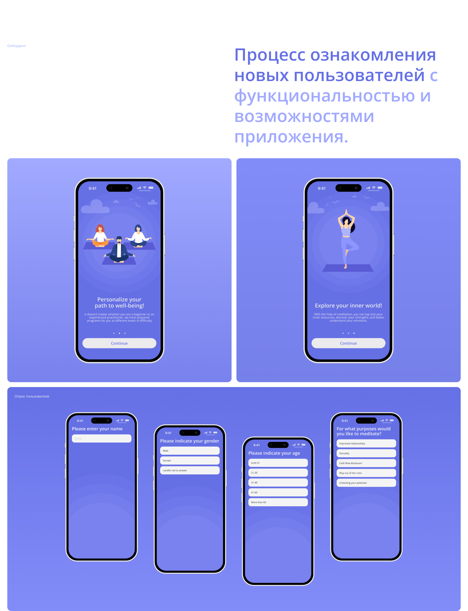Catharsis | app design | case — Изображение №3 — Интерфейсы на Dprofile