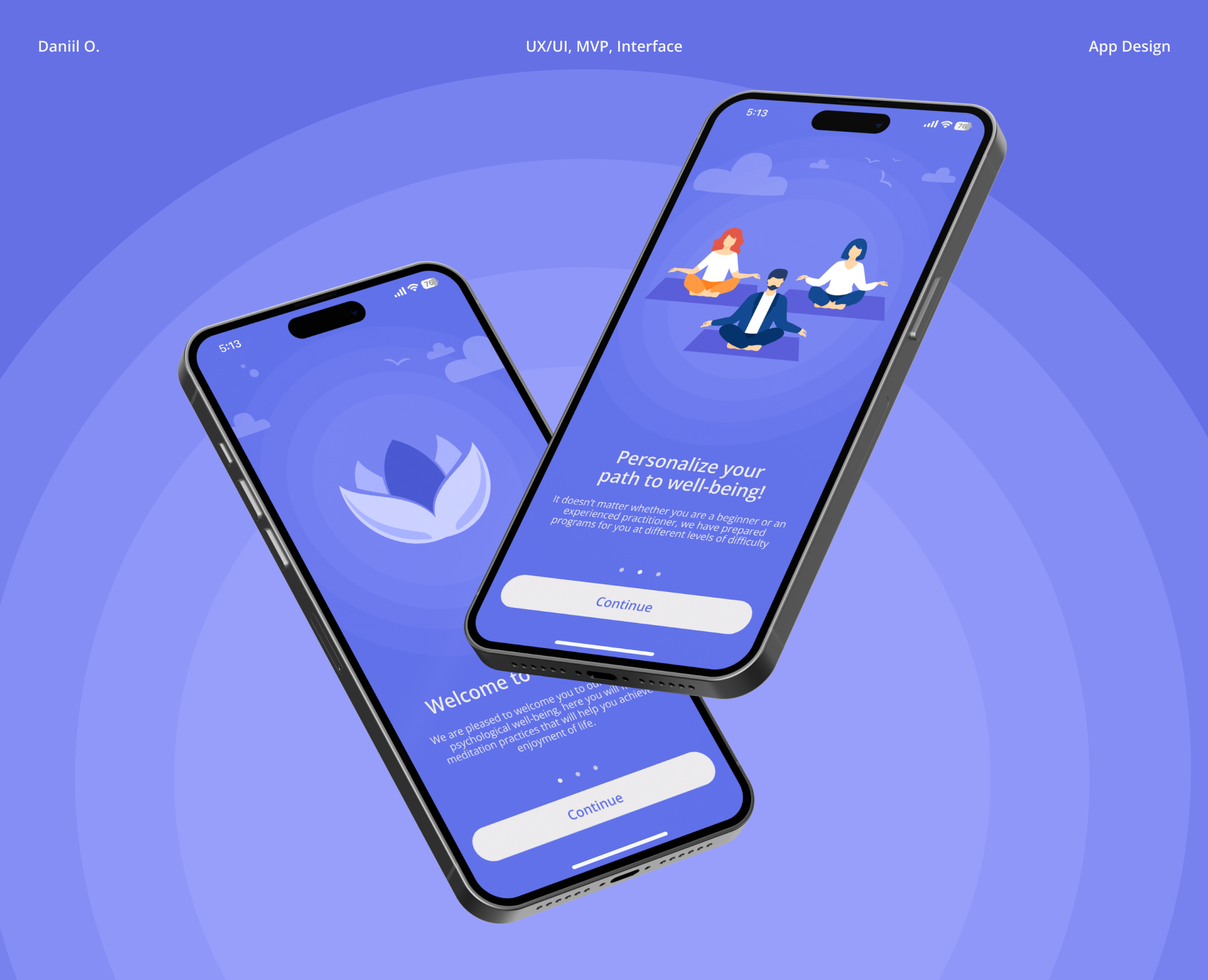 Catharsis | app design | case — Интерфейсы на Dprofile