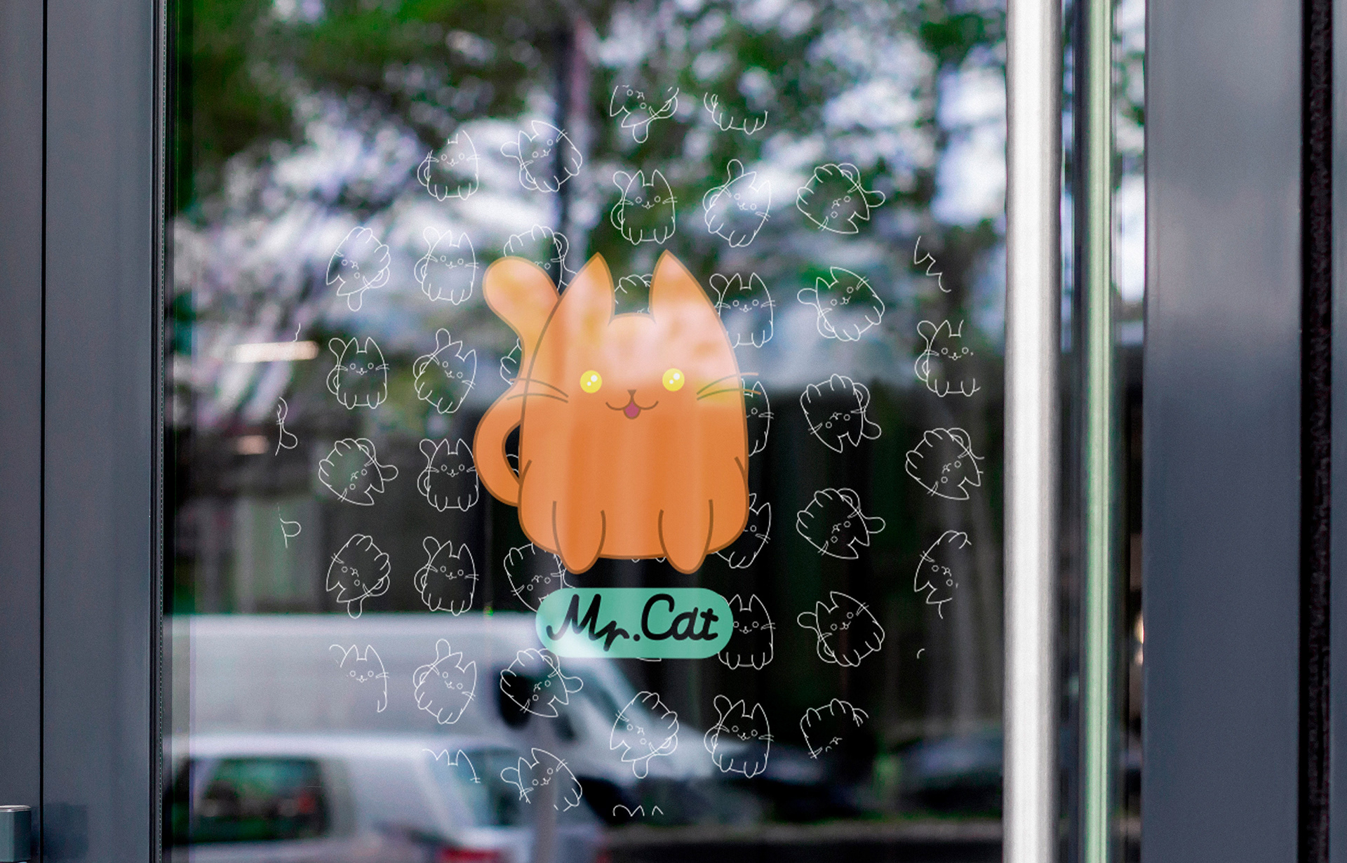 Mr.Cat — pet store / logo / brand Identity — Изображение №14 — Иллюстрация, Графика на Dprofile