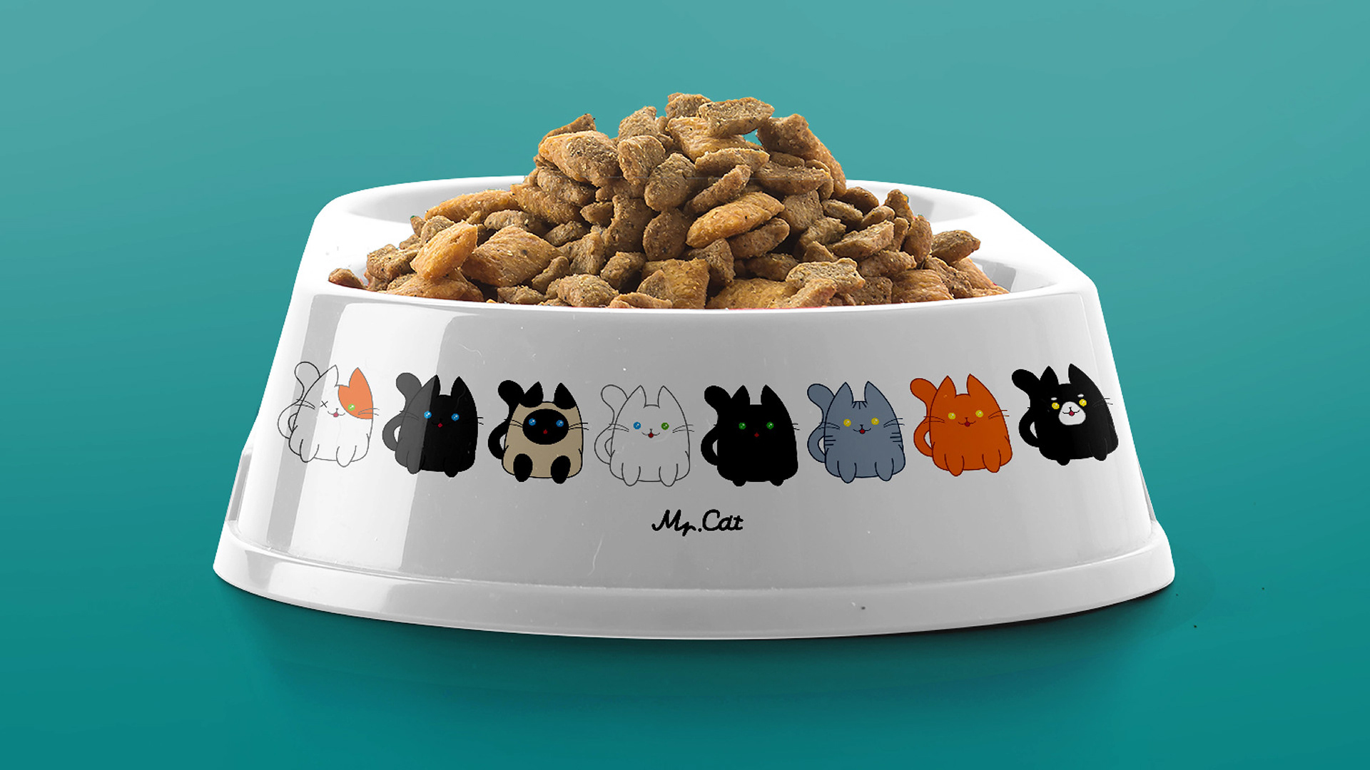 Mr.Cat — pet store / logo / brand Identity — Изображение №10 — Иллюстрация, Графика на Dprofile
