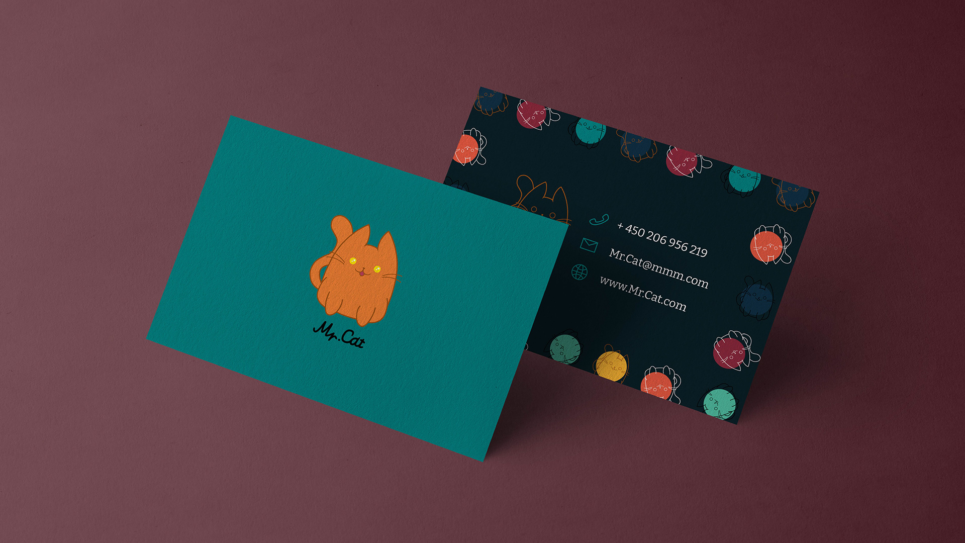 Mr.Cat — pet store / logo / brand Identity — Изображение №8 — Иллюстрация, Графика на Dprofile