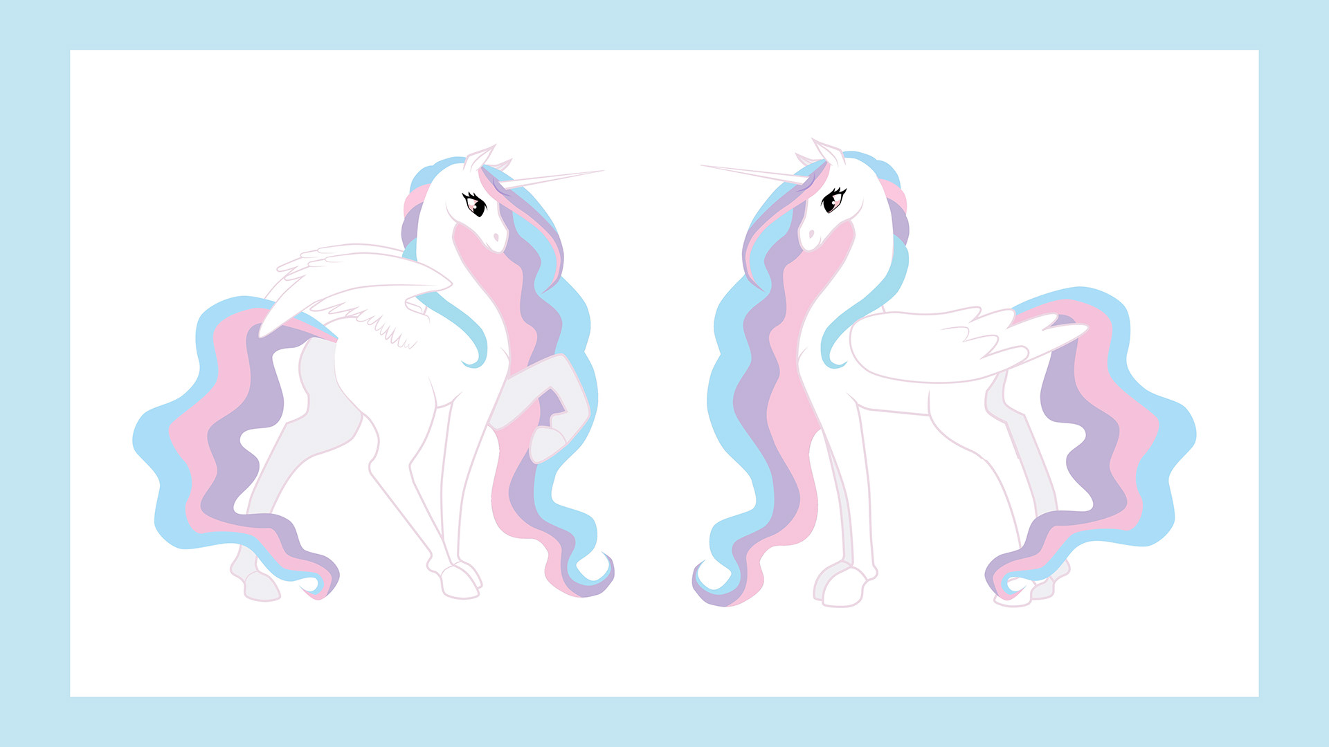 Unicorn Stickers — Изображение №4 — Иллюстрация, Графика на Dprofile