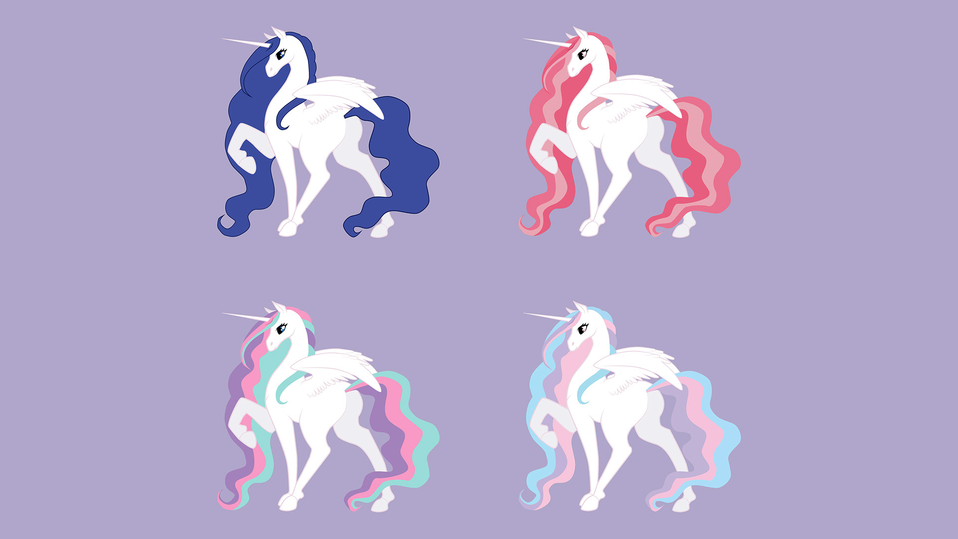 Unicorn Stickers — Изображение №3 — Иллюстрация, Графика на Dprofile