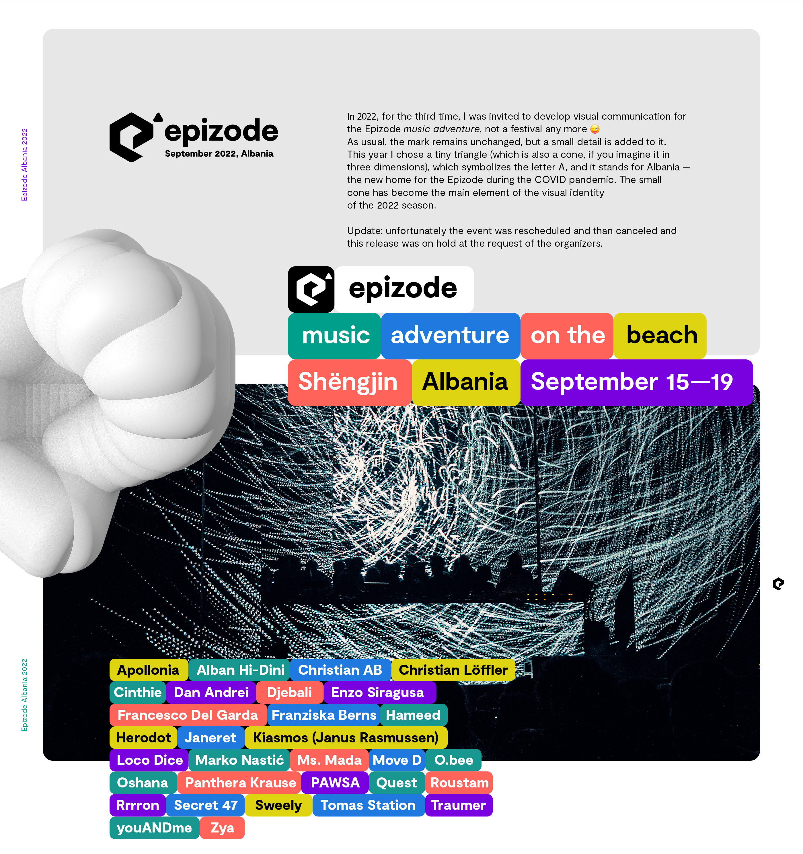 Epizode music adventure. — Изображение №1 — Брендинг на Dprofile