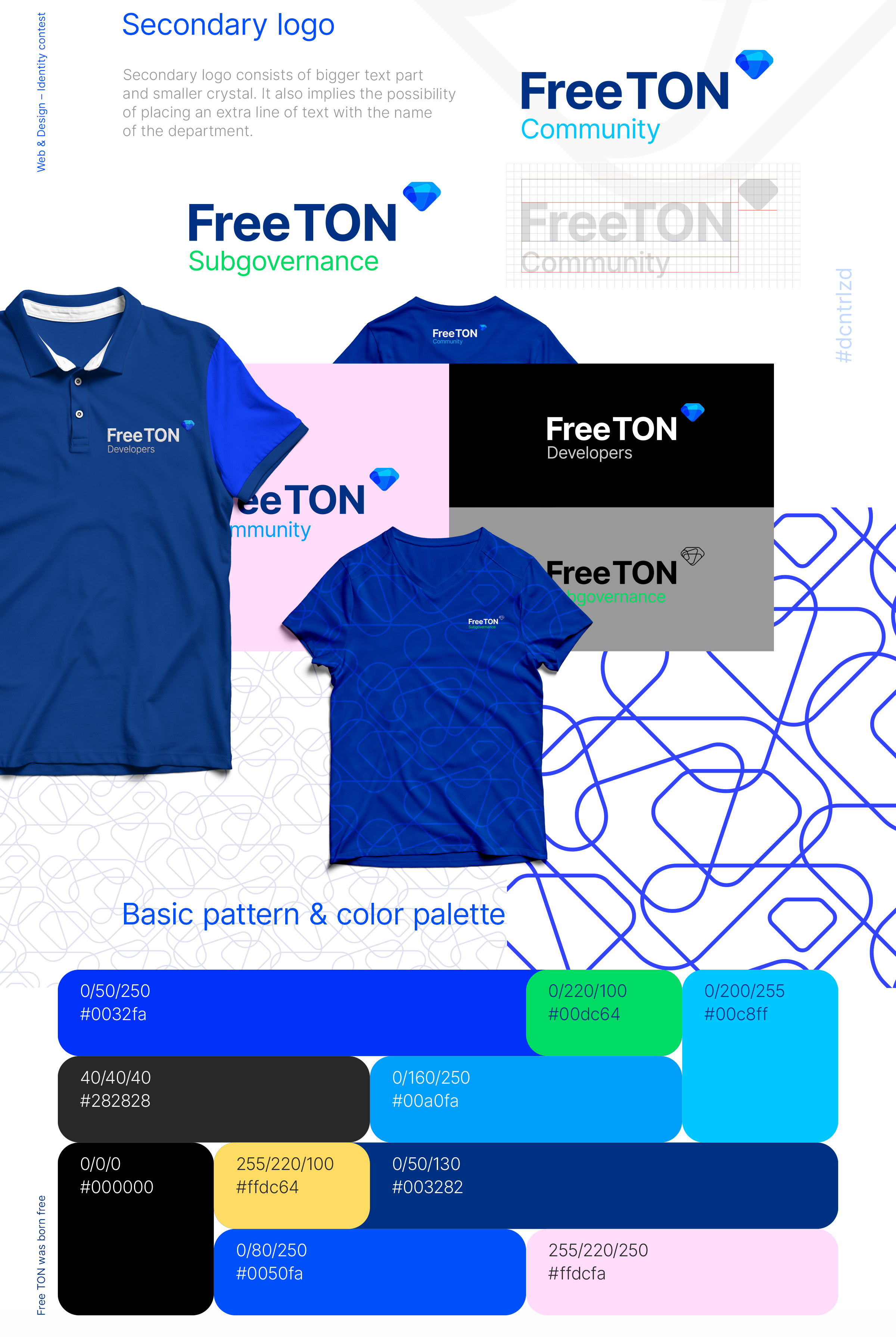 Free TON. Identity contest. — Изображение №3 — Брендинг на Dprofile