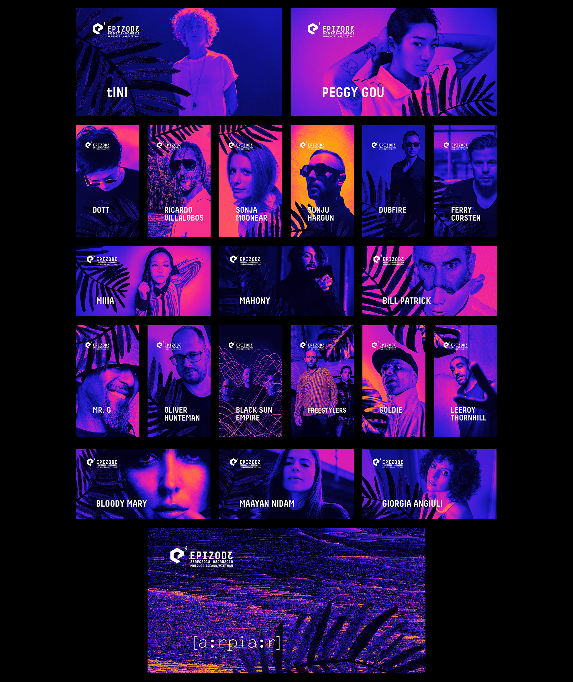 EPIZODE Music Festival / season 2018—2019 — Изображение №8 — Брендинг на Dprofile