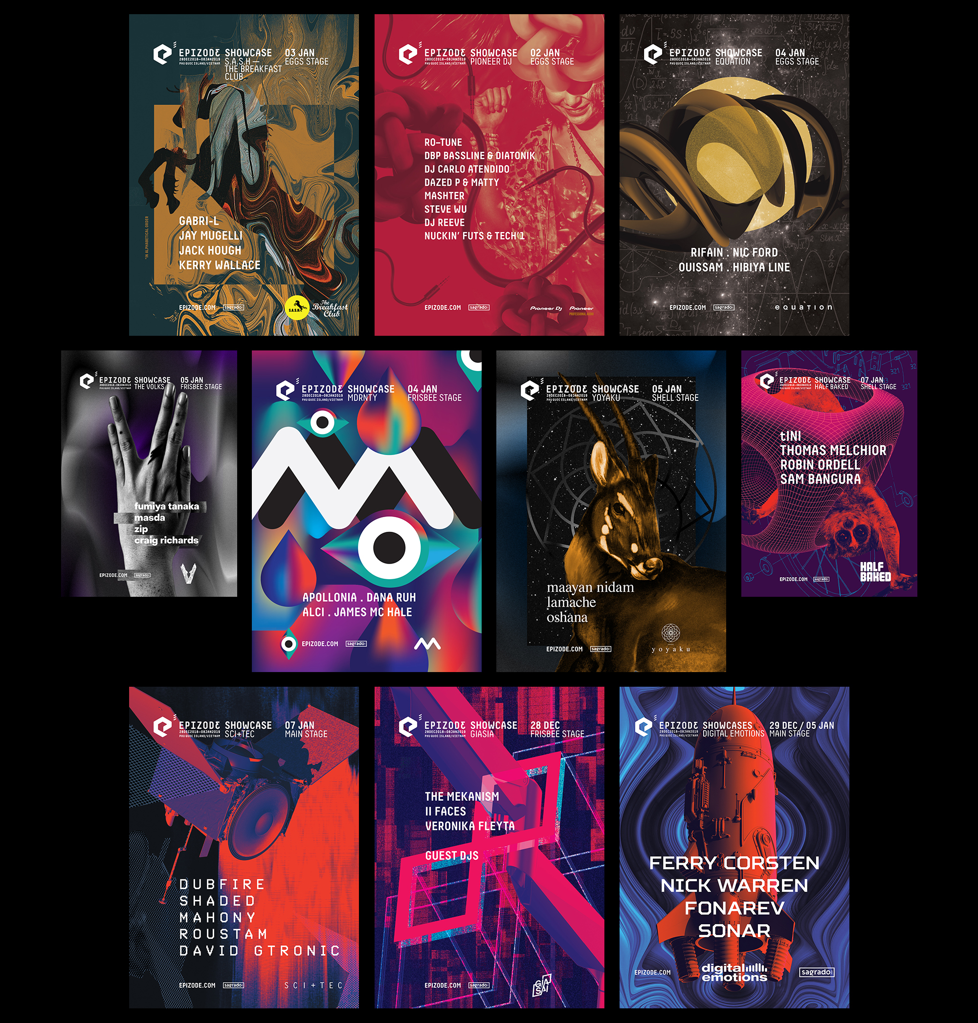 EPIZODE Music Festival / season 2018—2019 — Изображение №9 — Брендинг на Dprofile