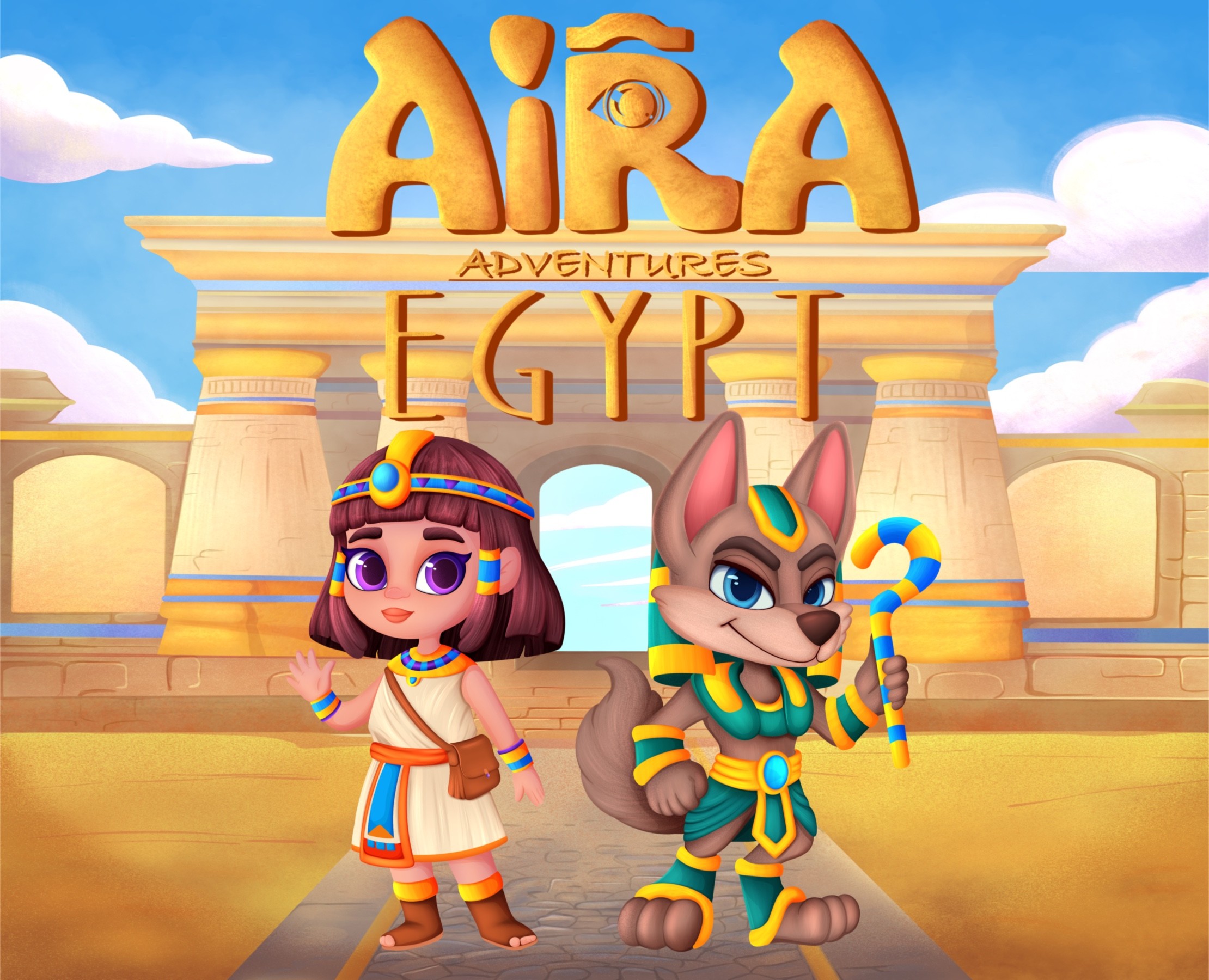 МОБИЛЬНАЯ ИГРА MATCH3 AIRA В ЕГИПТЕ на Dprofile