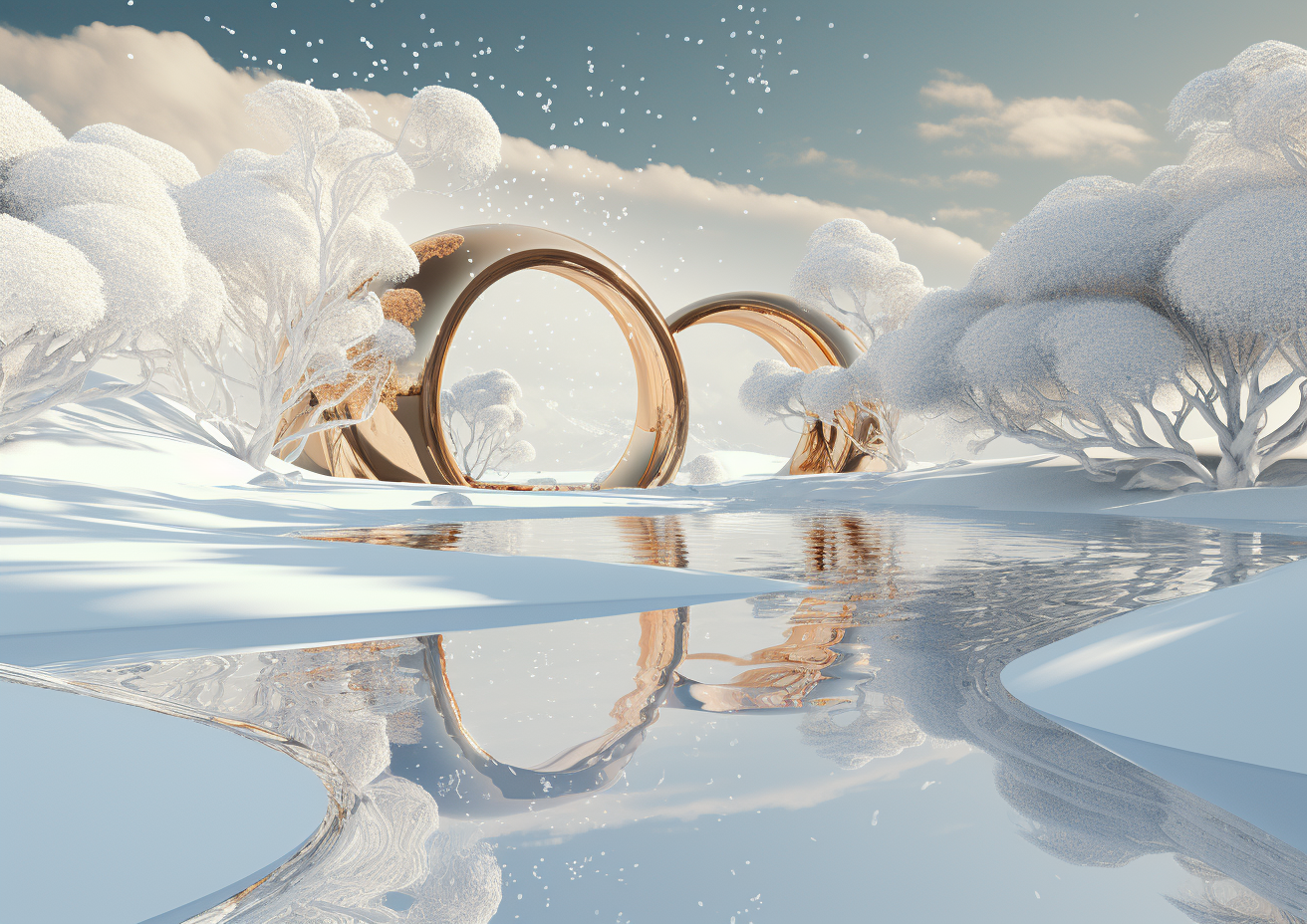 Волшебные шары в  лесу. — Изображение №4 — Иллюстрация, Графика на Dprofile