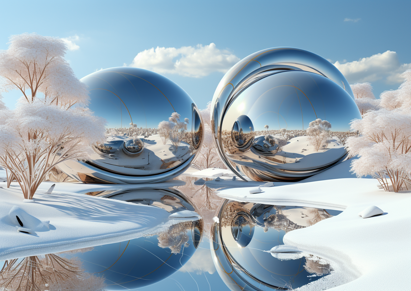 Волшебные шары в  лесу. — Изображение №17 — Иллюстрация, Графика на Dprofile