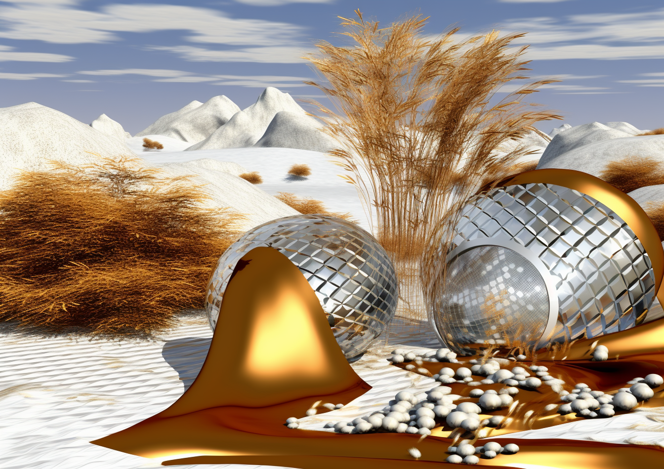 Волшебные шары в  лесу. — Изображение №42 — Иллюстрация, Графика на Dprofile