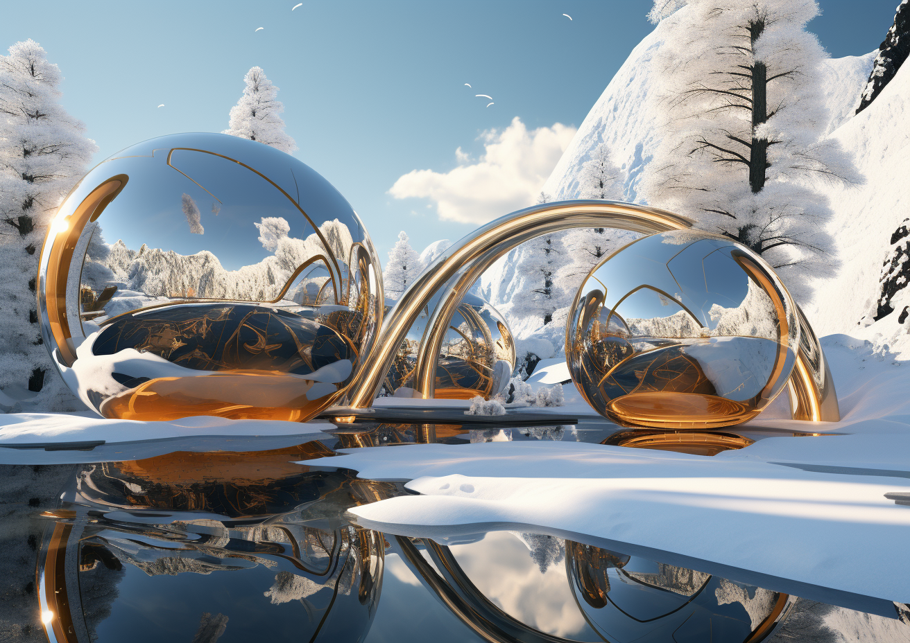 Волшебные шары в  лесу. — Изображение №8 — Иллюстрация, Графика на Dprofile