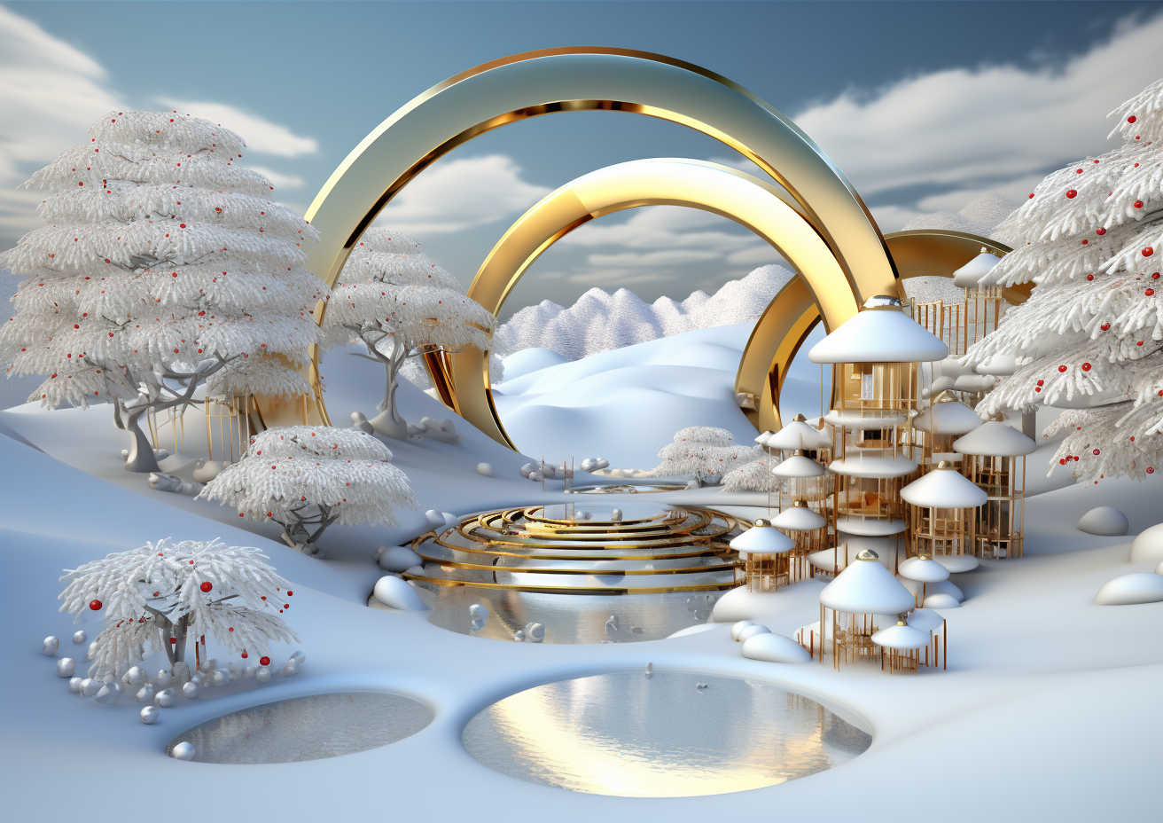 Волшебные шары в  лесу. — Изображение №30 — Иллюстрация, Графика на Dprofile