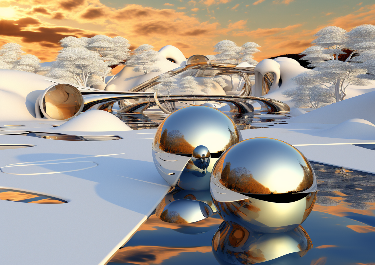 Волшебные шары в  лесу. — Изображение №33 — Иллюстрация, Графика на Dprofile