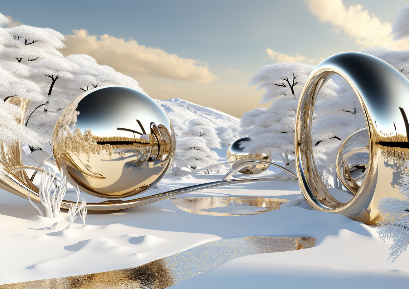 Волшебные шары в  лесу. — Изображение №28 — Иллюстрация, Графика на Dprofile