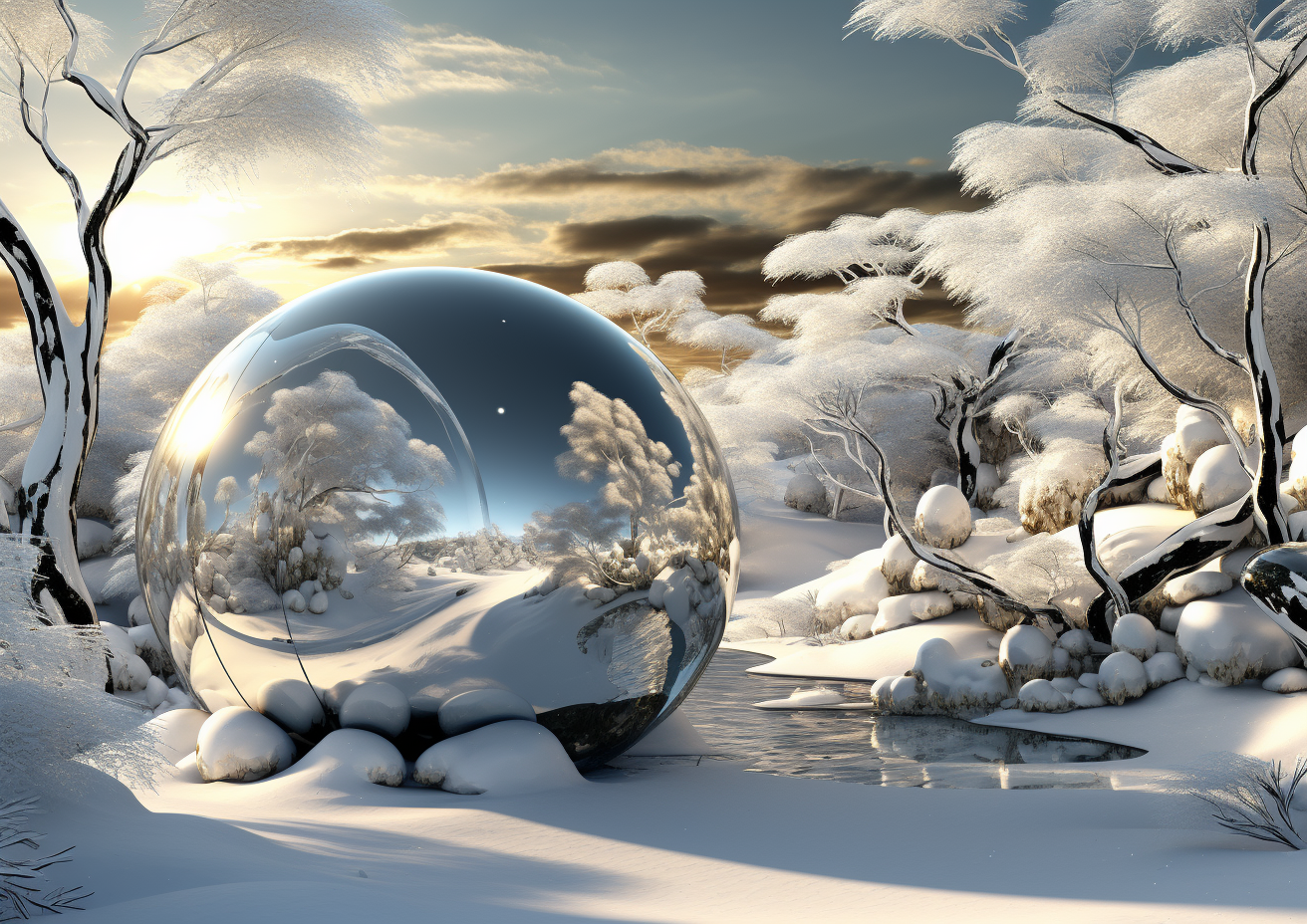 Волшебные шары в  лесу. — Изображение №22 — Иллюстрация, Графика на Dprofile