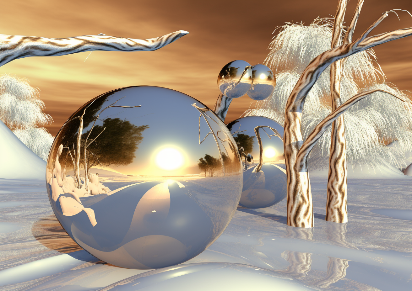 Волшебные шары в  лесу. — Изображение №35 — Иллюстрация, Графика на Dprofile