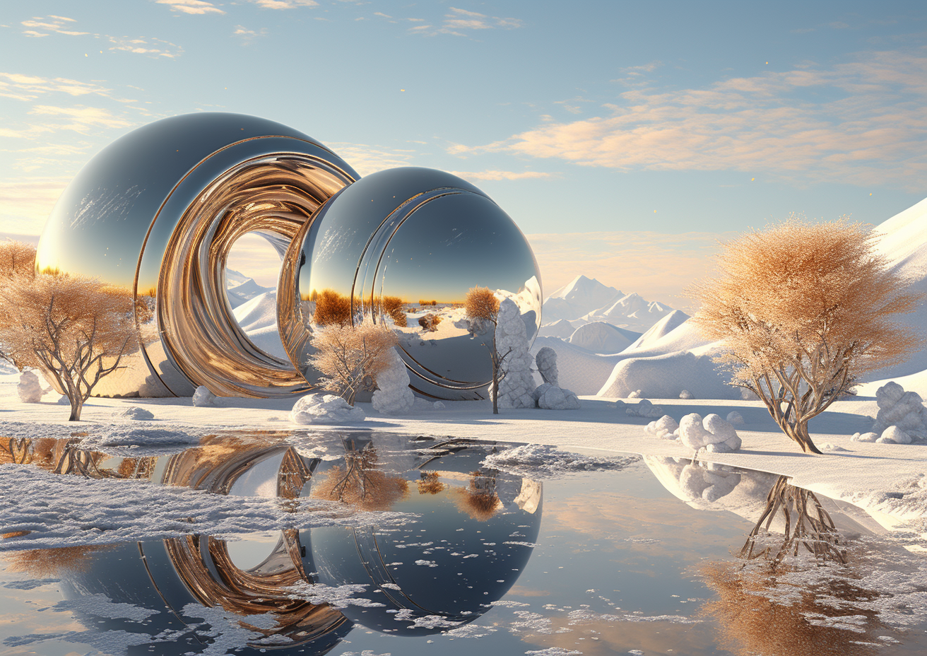 Волшебные шары в  лесу. — Изображение №3 — Иллюстрация, Графика на Dprofile