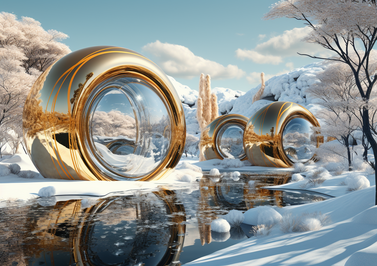 Волшебные шары в  лесу. — Изображение №9 — Иллюстрация, Графика на Dprofile