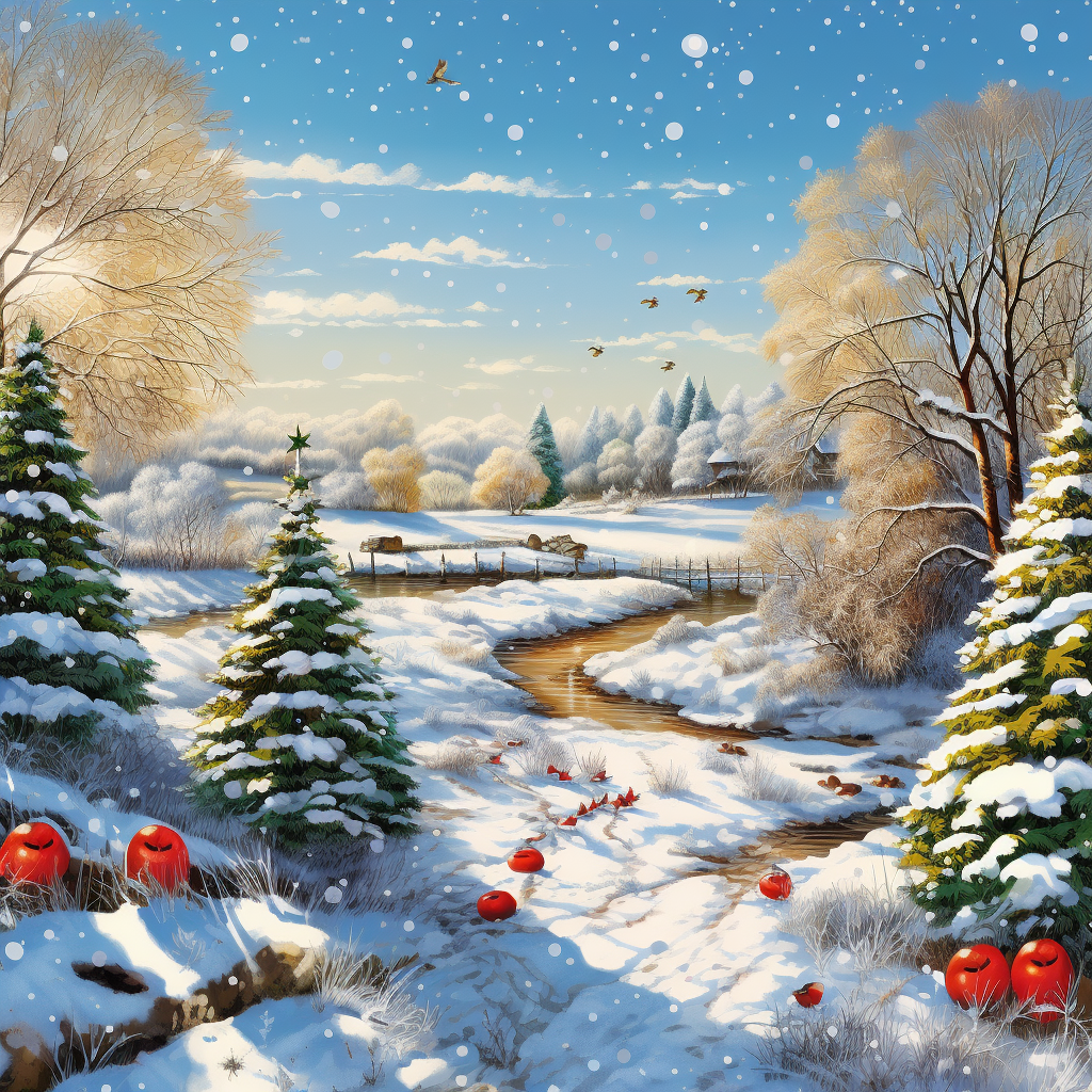 Рождественское настроение. — Изображение №12 — Иллюстрация, Маркетинг на Dprofile