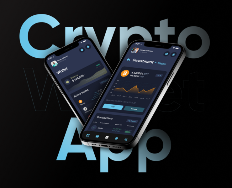 UX/UI Design & Branding for crypto wallet на Dprofile
