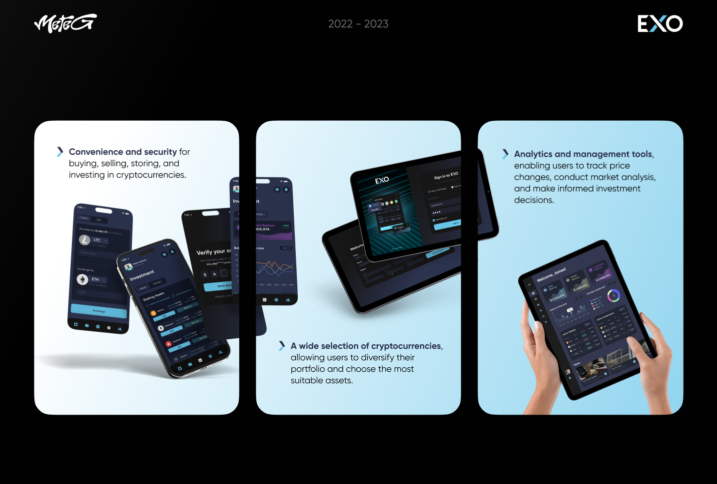 UX/UI Design & Branding for crypto wallet — Изображение №2 — Интерфейсы, Брендинг на Dprofile