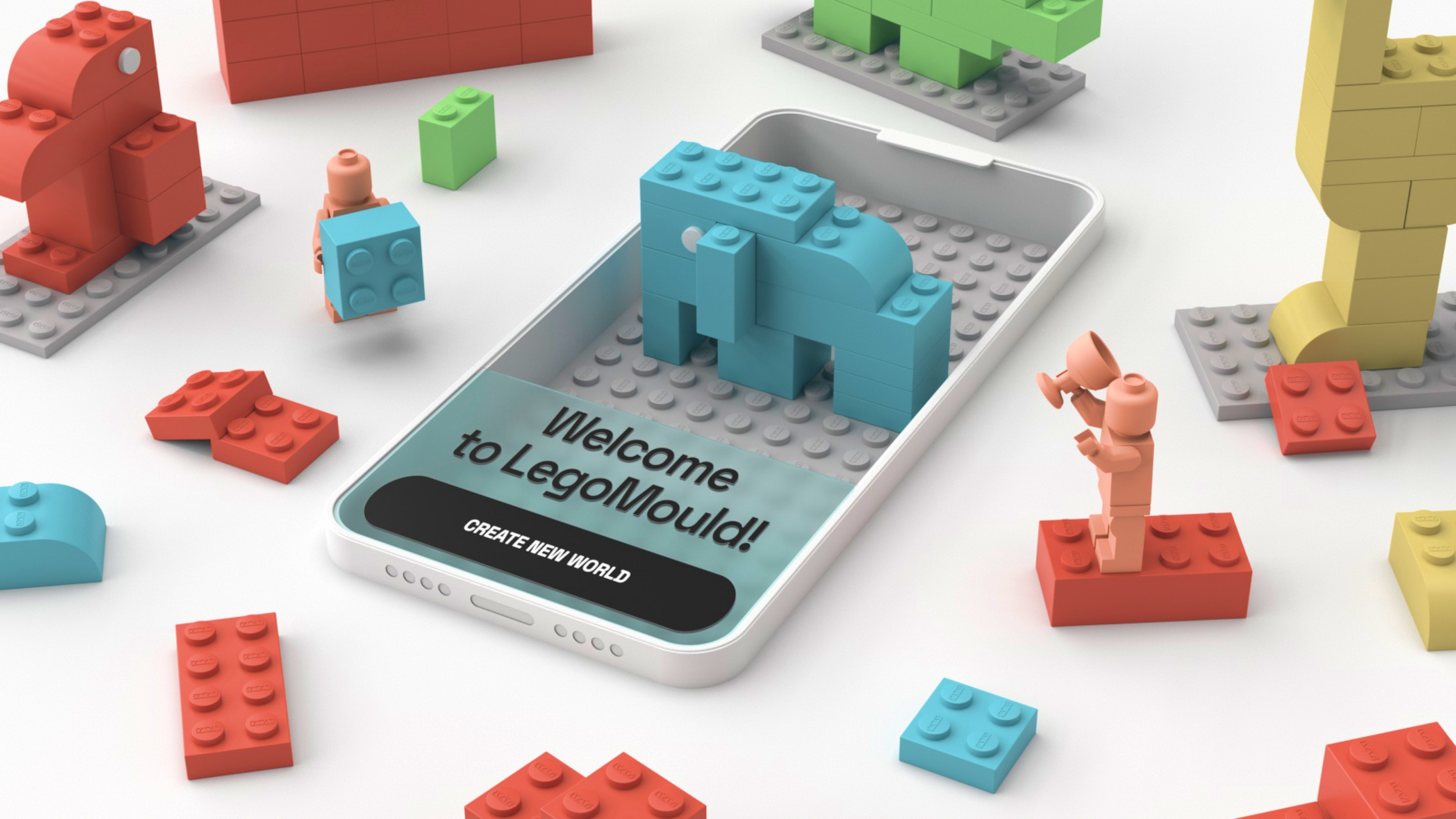 LegoMould app — Изображение №1 — 3D, Интерфейсы на Dprofile