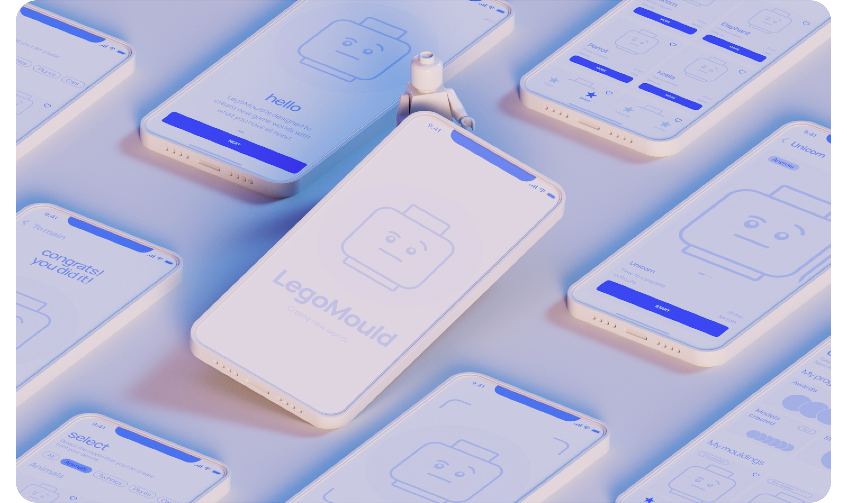 LegoMould app — Изображение №14 — 3D, Интерфейсы на Dprofile