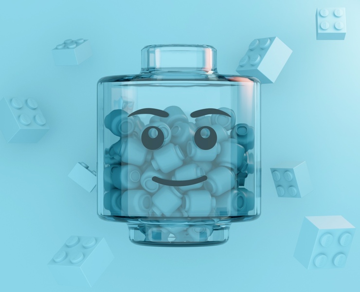 LegoMould app — 3D, Интерфейсы на Dprofile