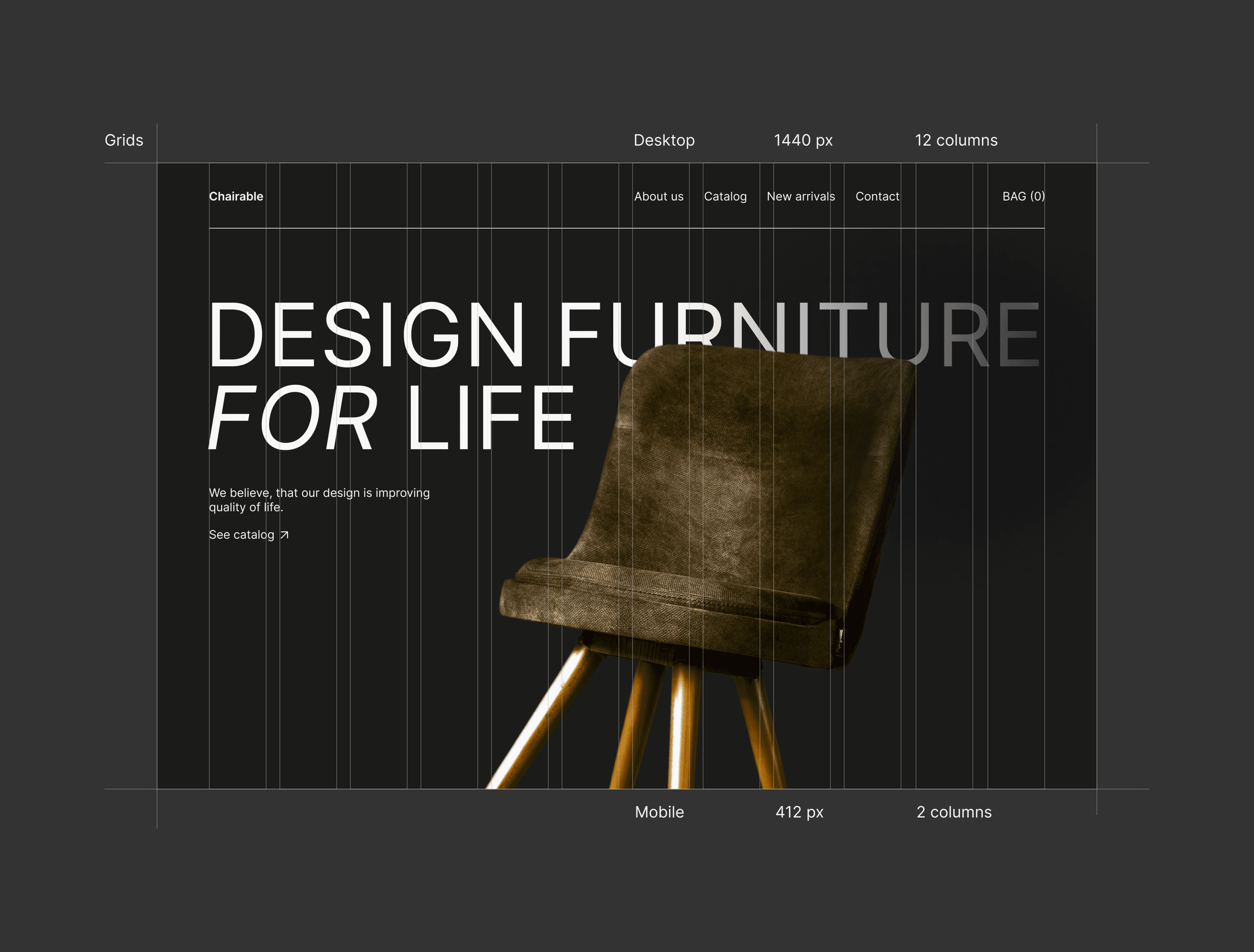 Online furniture store Chairable — Изображение №6 — Интерфейсы на Dprofile