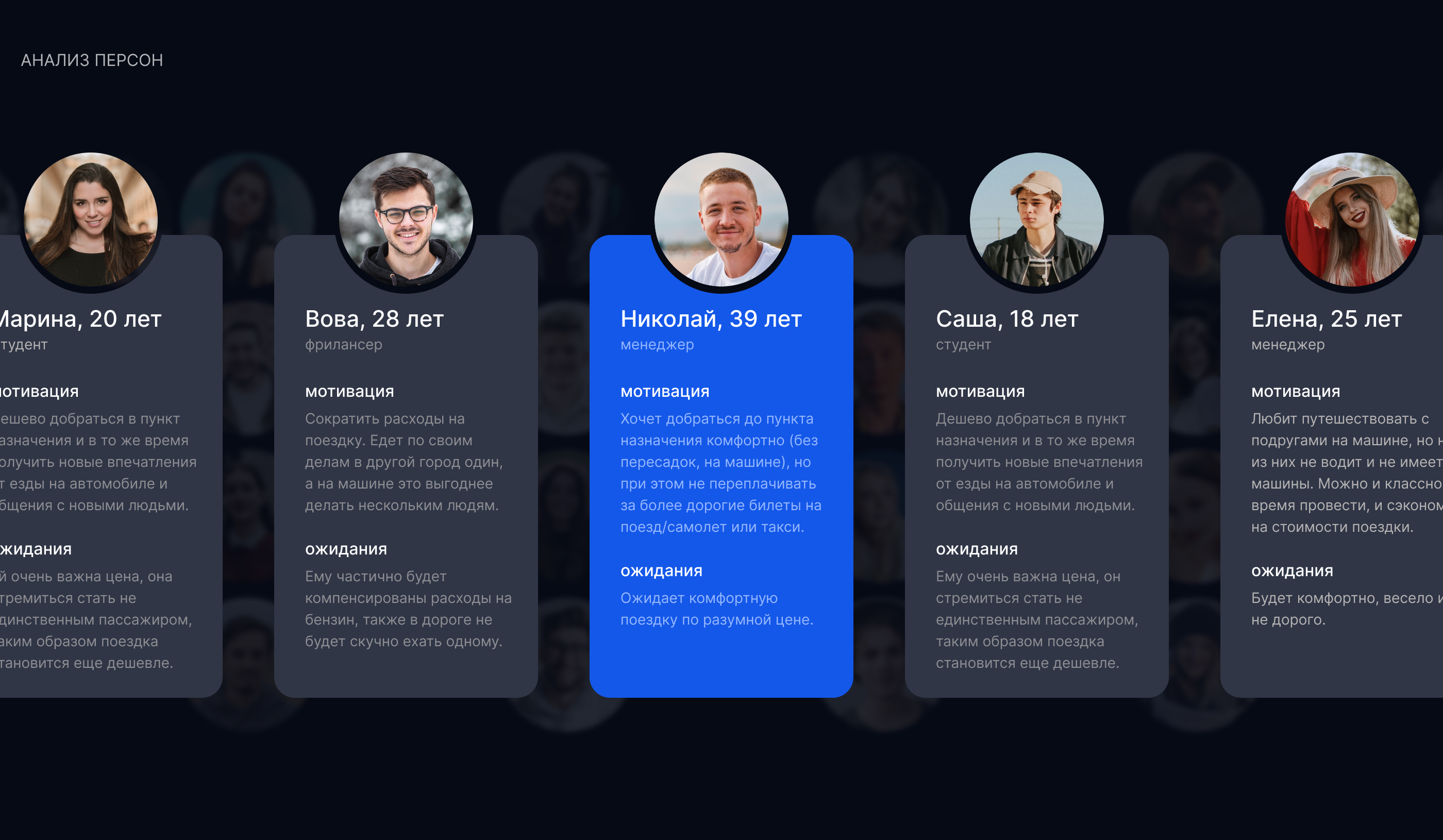 ROUNDABOUT – мобильное приложение для поиска попутчиков — Изображение №6 — Интерфейсы на Dprofile