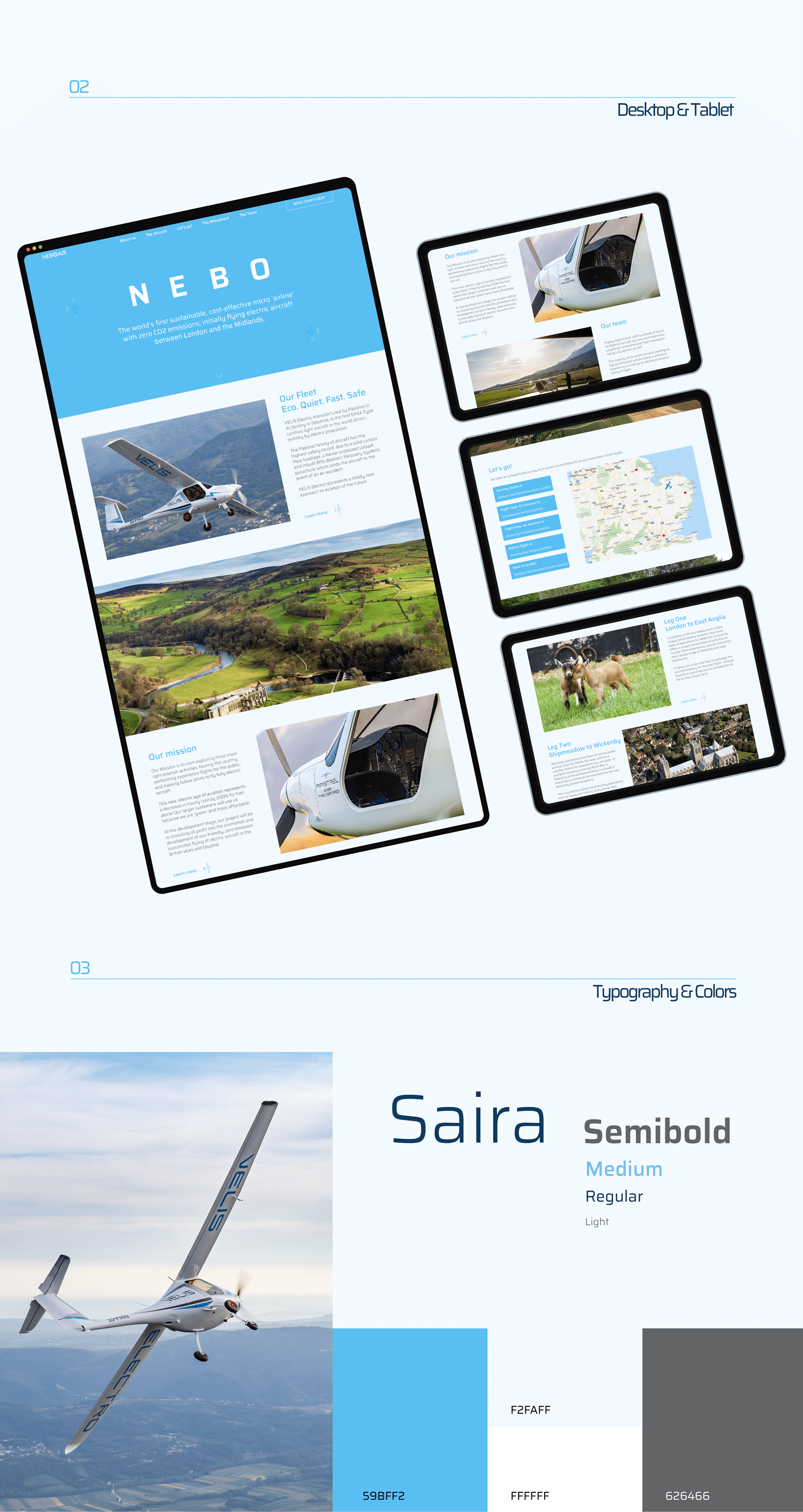Neboair/Website design — Изображение №2 — Интерфейсы на Dprofile