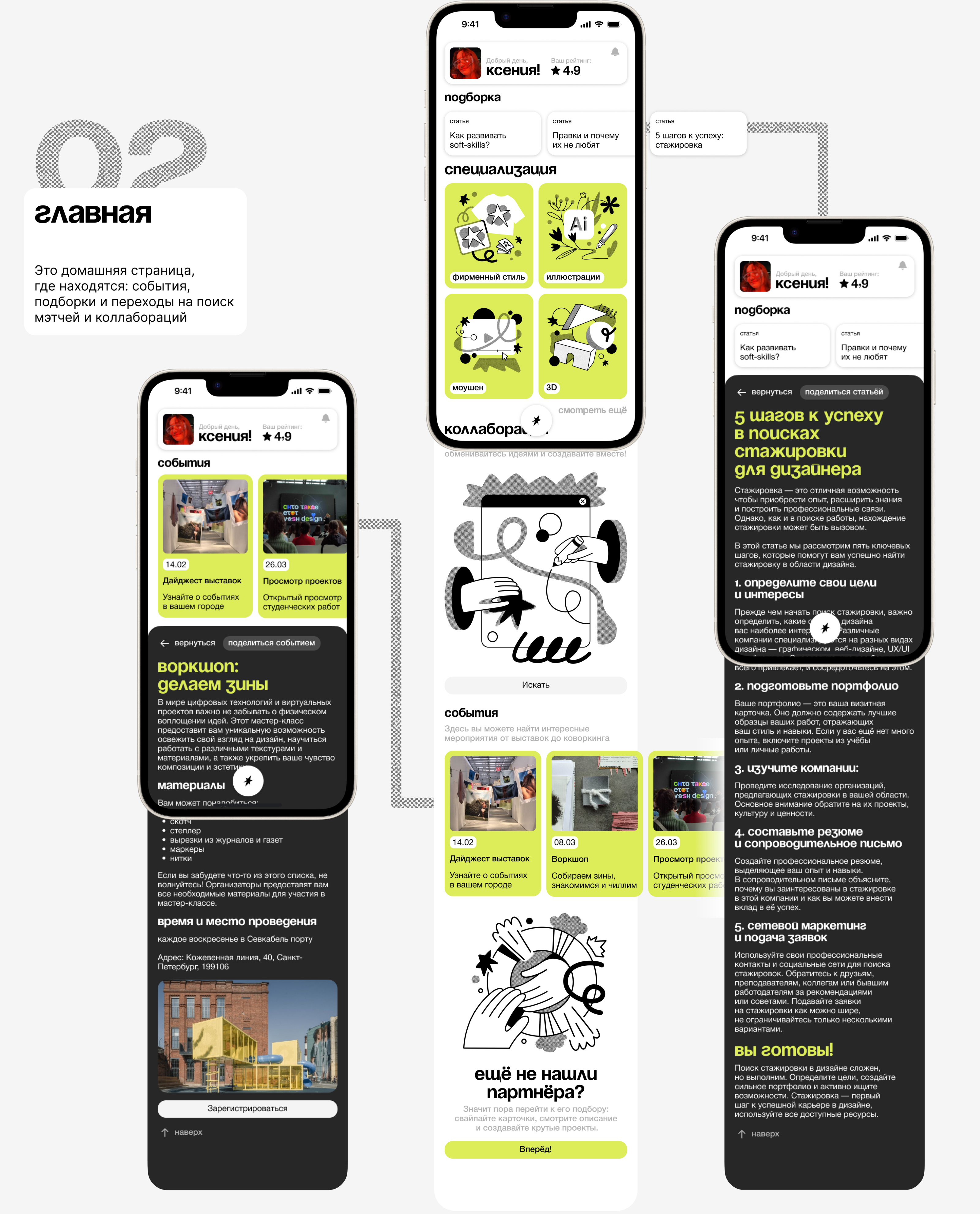 Projectly | UX/UI | Приложение для дизайнеров и заказчиков — Изображение №22 — Интерфейсы, Брендинг на Dprofile