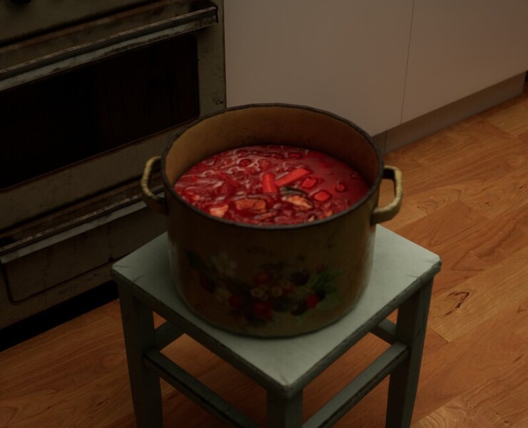 Борщ/Borscht (Blender, Unreal Engine Cinematic) — 3D, Анимация на Dprofile