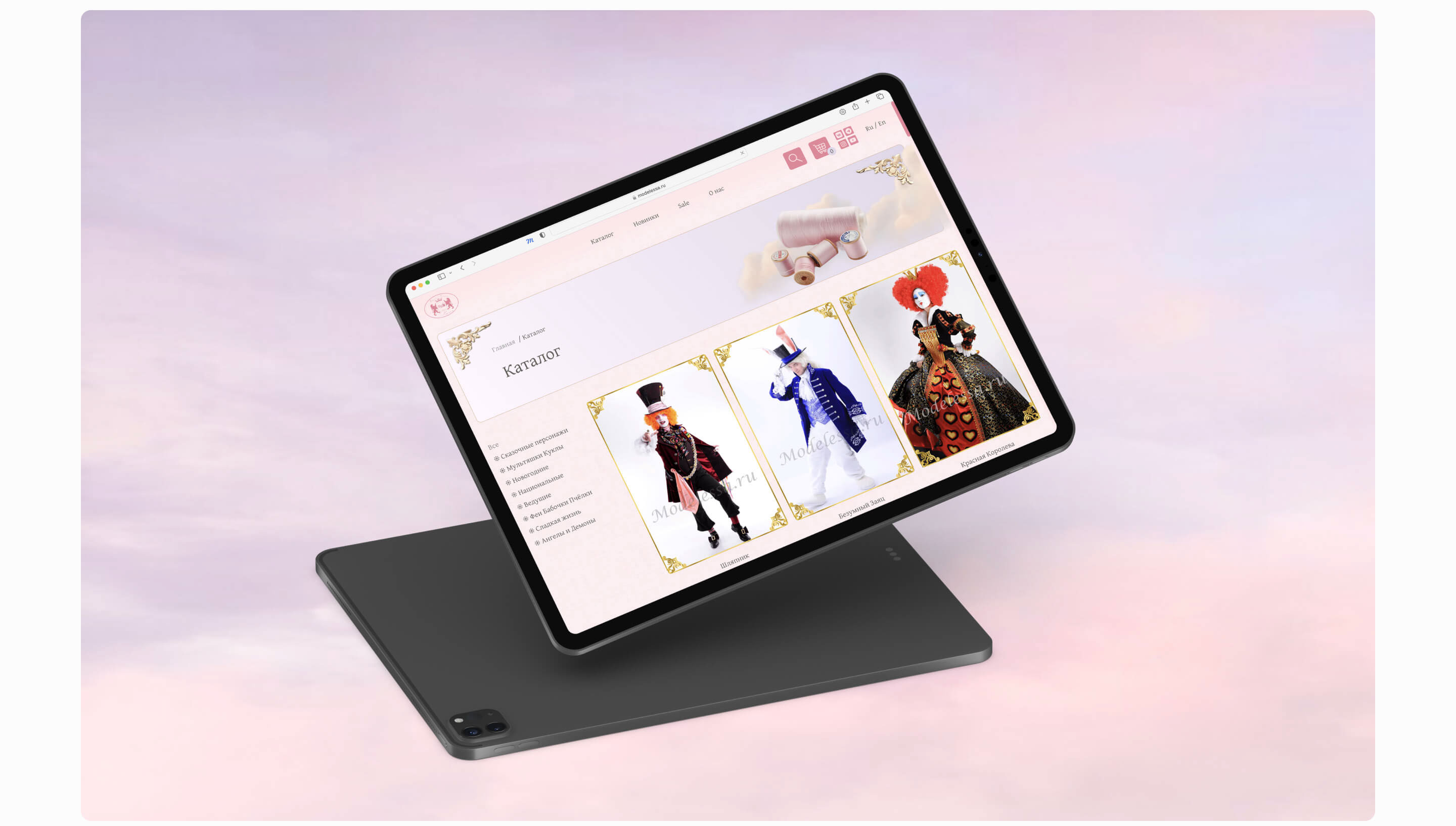 Modelessa — Изображение №16 — Интерфейсы на Dprofile