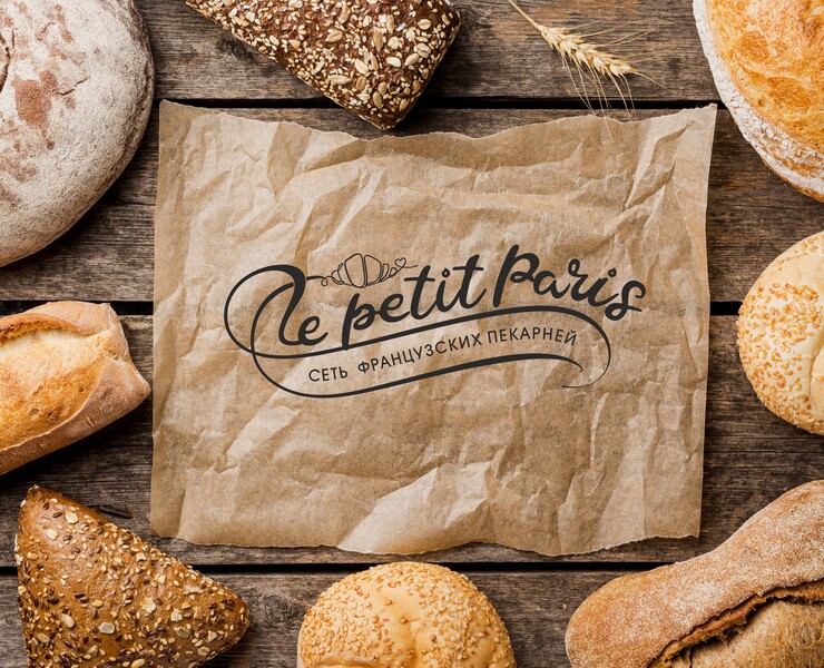 Разработка фирменного стиля кофейни Le petit Paris — Брендинг, Графика на Dprofile