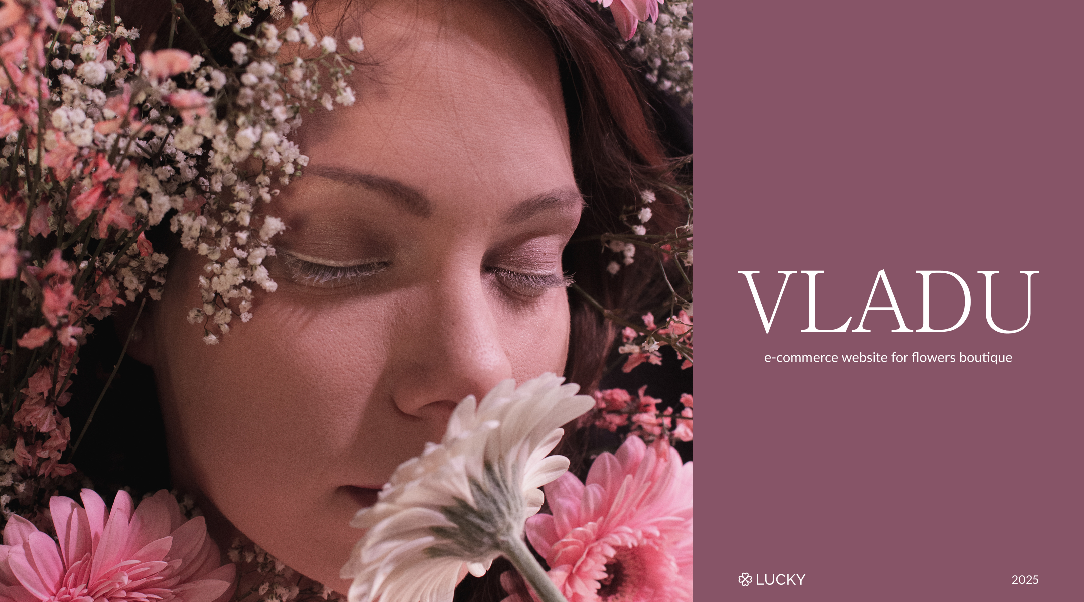VLADU • Flowers boutique website — Изображение №1 — Интерфейсы на Dprofile