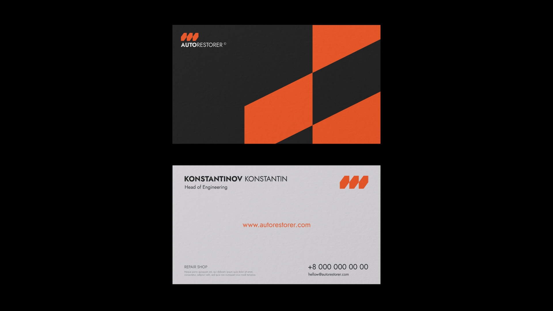 Autorestorer — Изображение №7 — Брендинг, Графика на Dprofile