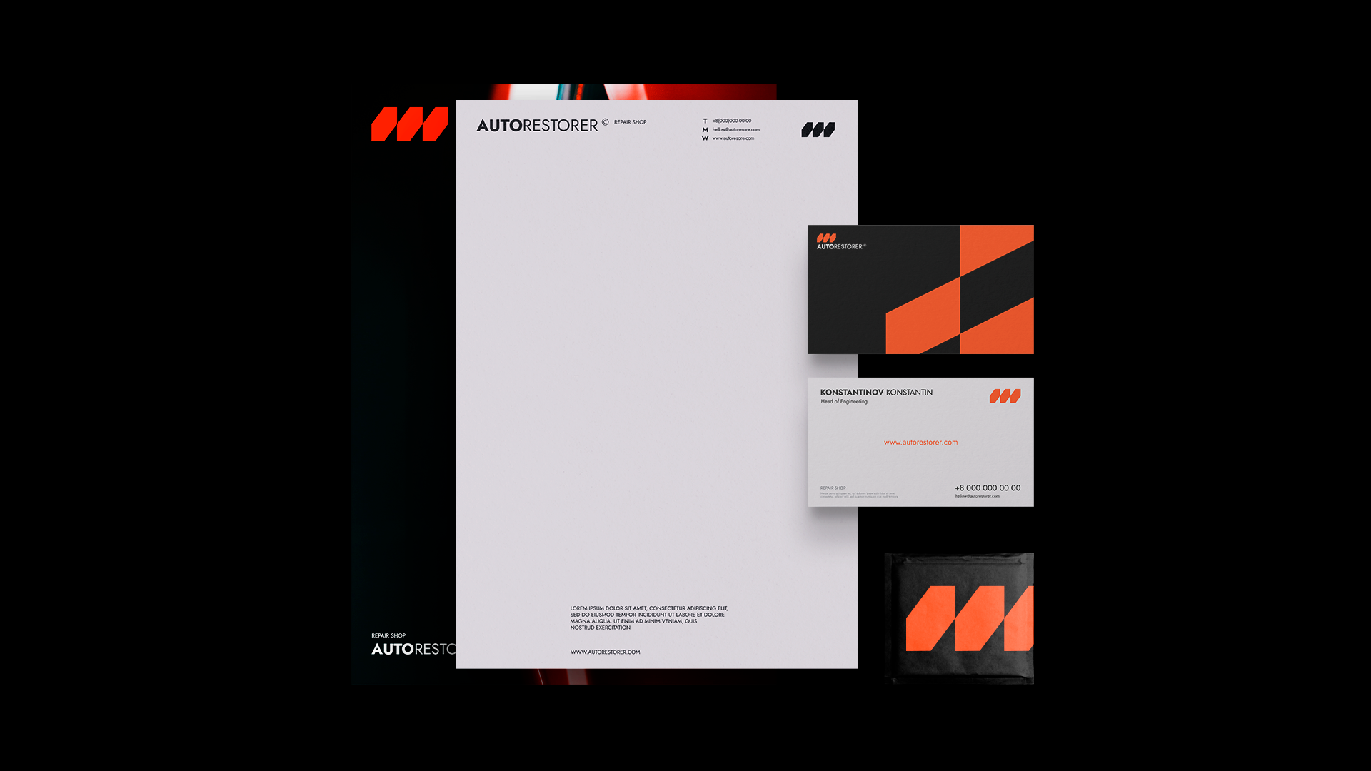 Autorestorer — Изображение №5 — Брендинг, Графика на Dprofile