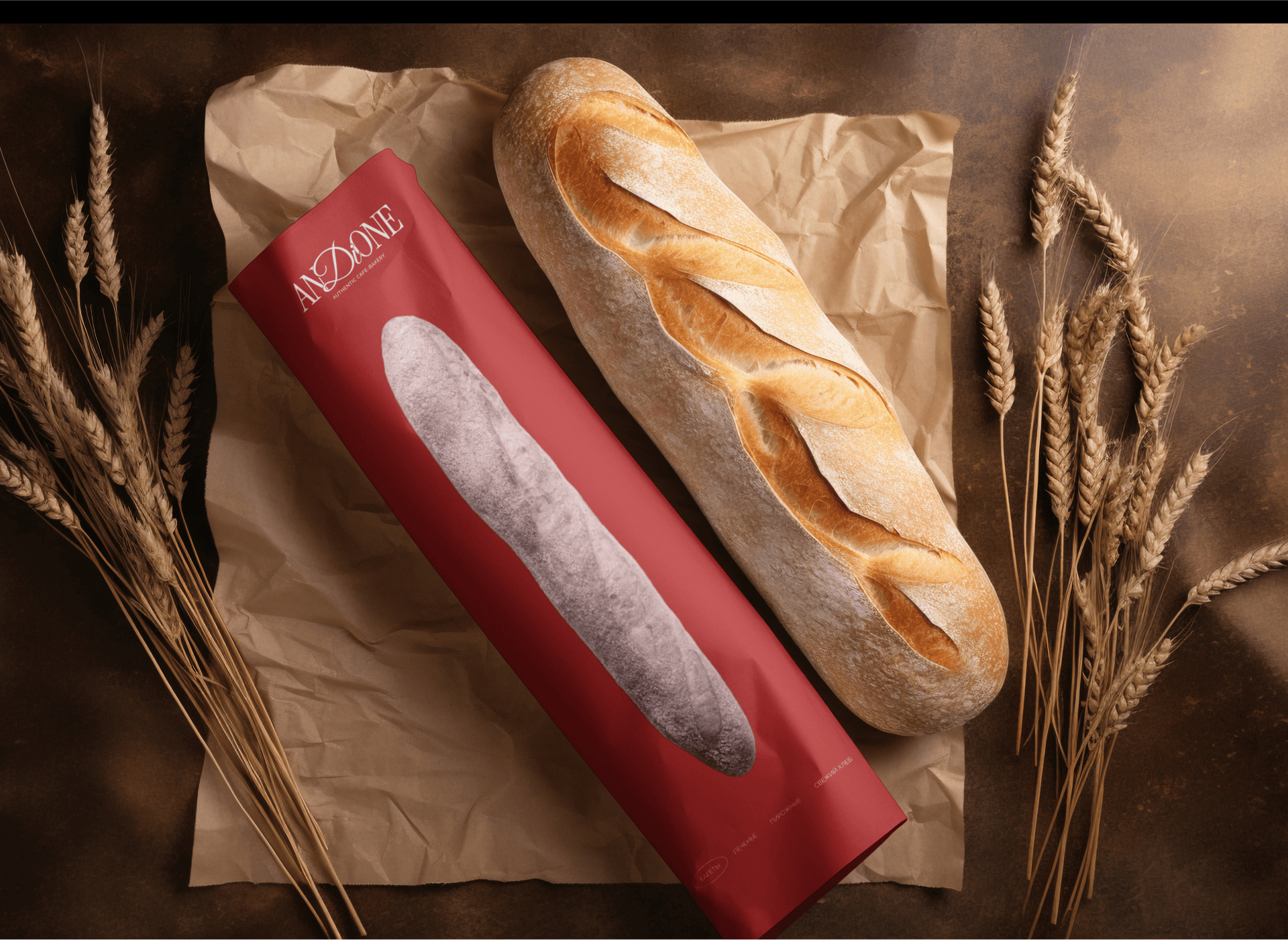 ФИРМЕННЫЙ СТИЛЬ КАФЕ-РЕСТОРАНА, cafe bakery identity — Изображение №12 — Брендинг, Графика на Dprofile
