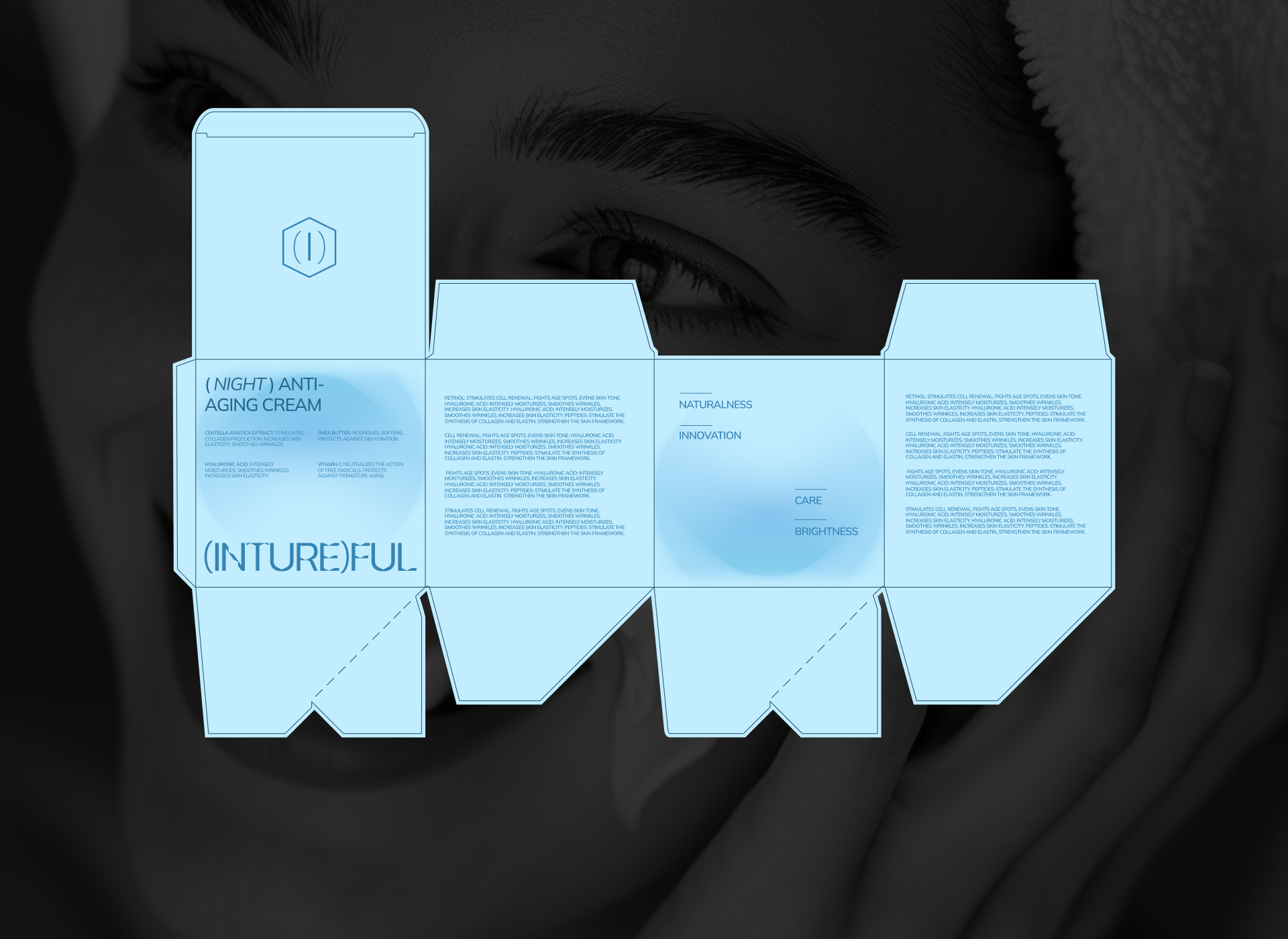 skincare visual identity|фирменный стиль&лого косметика — Изображение №5 — Брендинг, Графика на Dprofile