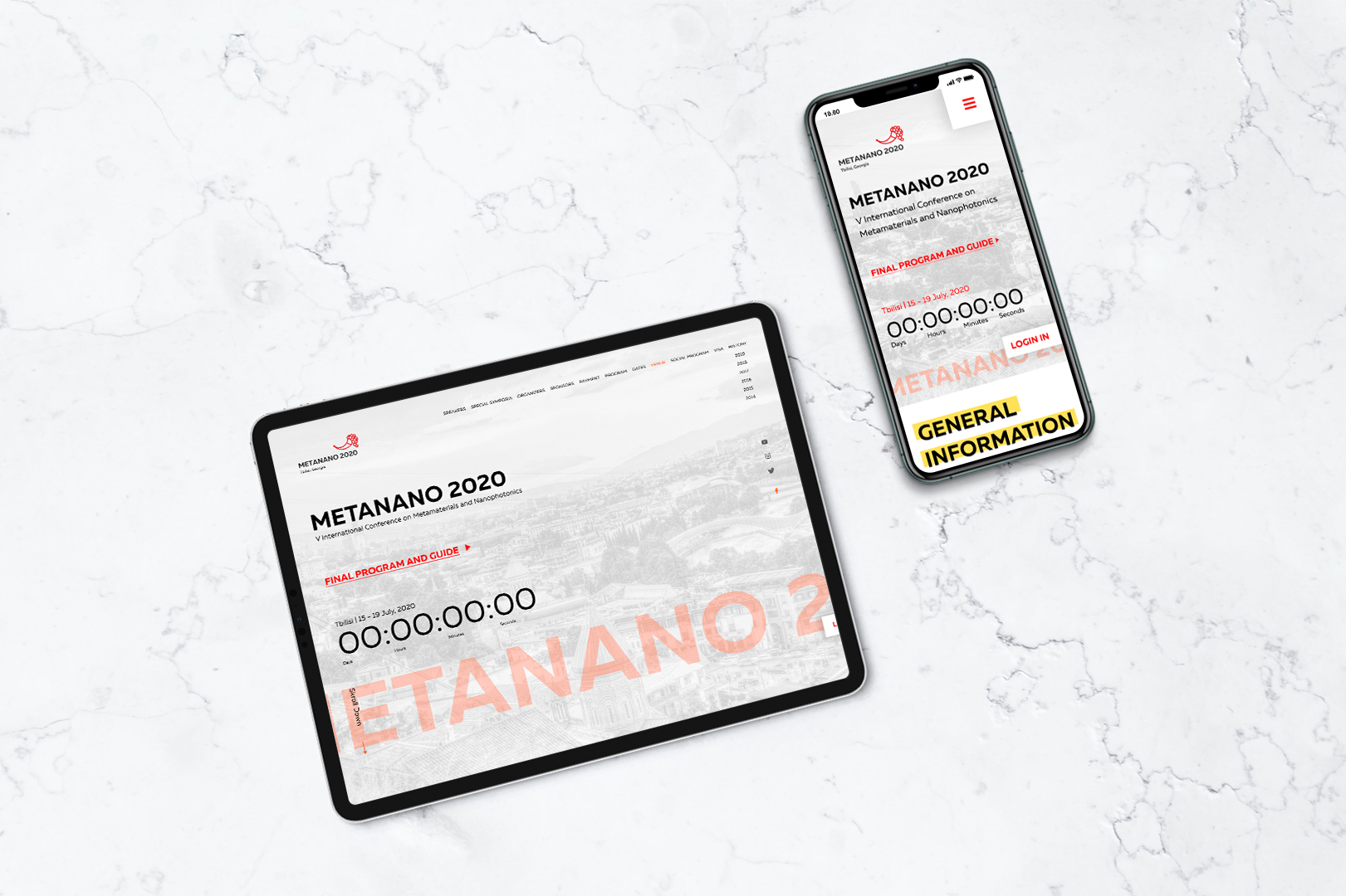 Фирменный стиль для Международной конференции Metanano — Изображение №12 — Брендинг на Dprofile