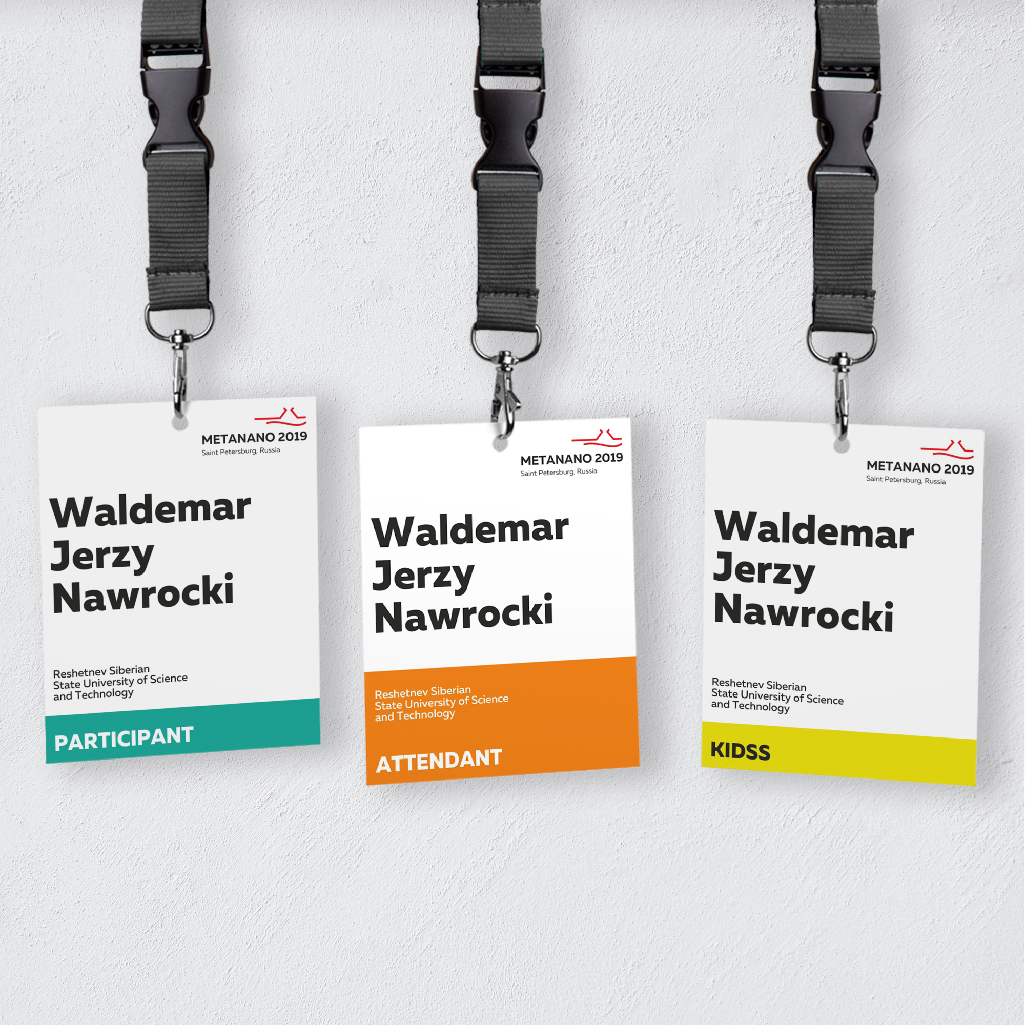 Фирменный стиль для Международной конференции Metanano — Изображение №4 — Брендинг на Dprofile