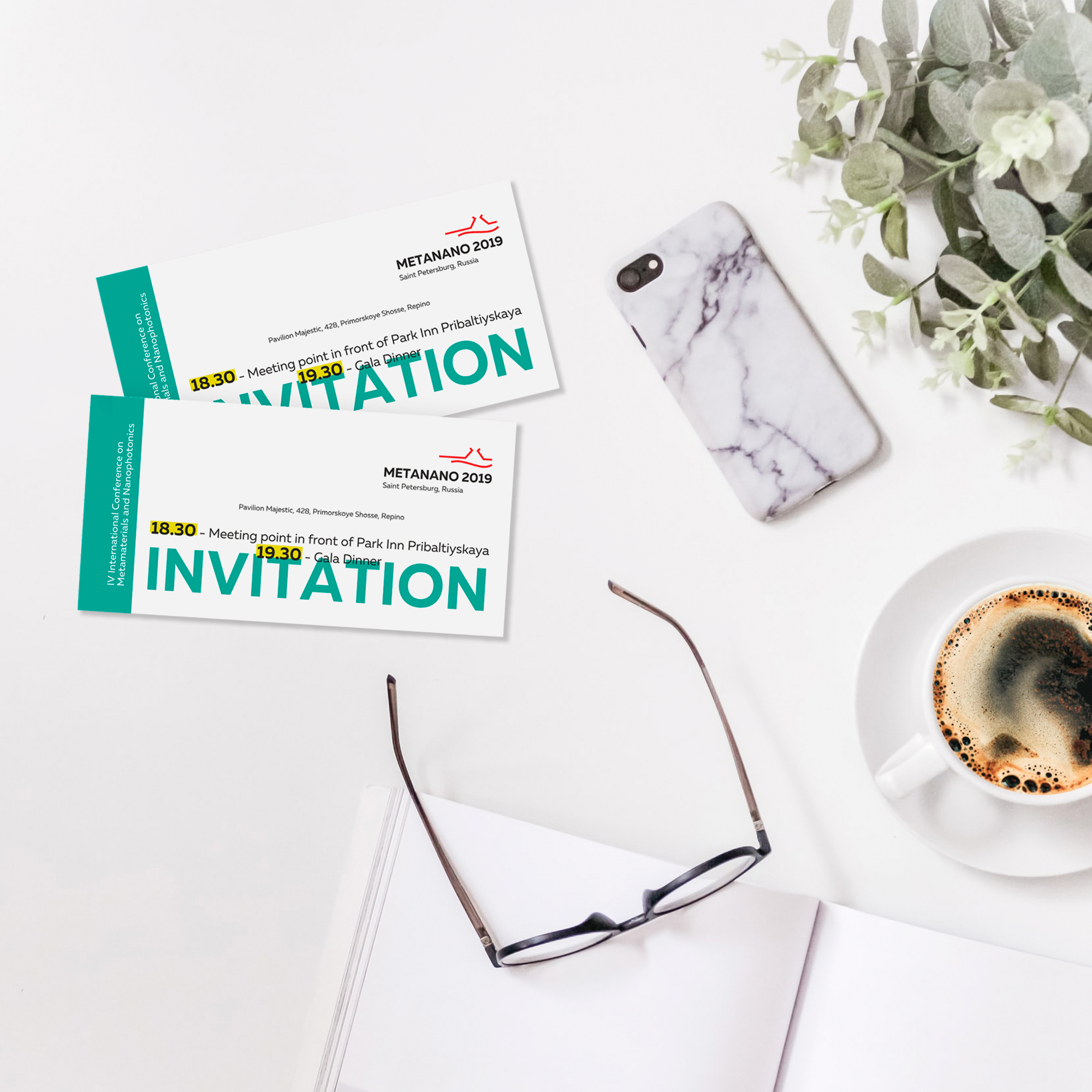 Фирменный стиль для Международной конференции Metanano — Изображение №3 — Брендинг на Dprofile